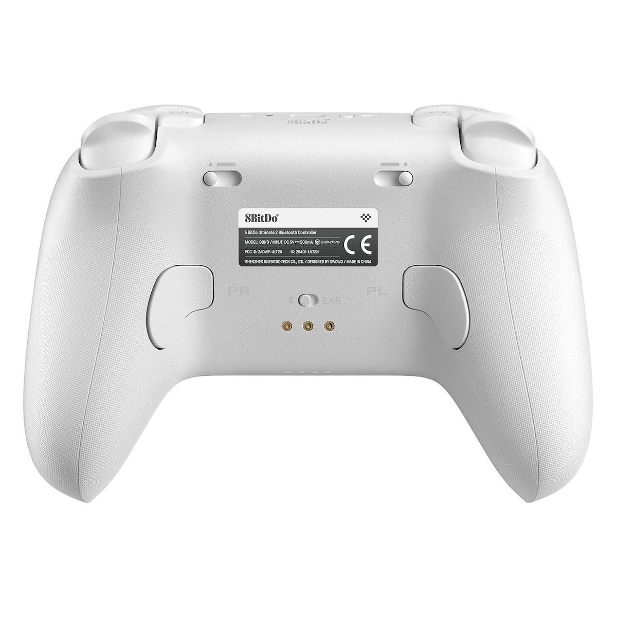 8BitDo Pro Controller Ultimate 2 Bluetooth Beyaz Nintendo Switch 2 ve Windows Uyumlu , Şarj Dock TMR Joystick