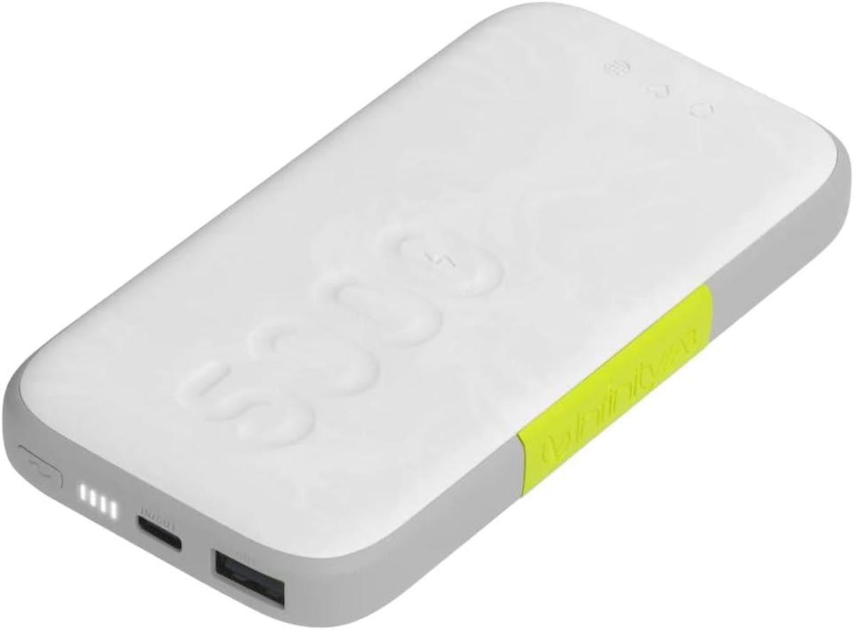 InfinityLab by Harman - InstantGo Wireless Powerbank, 5000 mAh, Beyaz