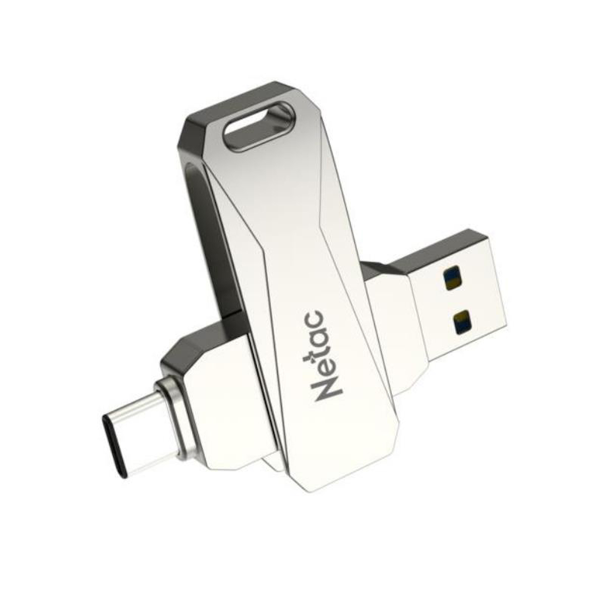 Netac 128GB Type-C + USB 3.0 Flash Bellek - NT03U782C-128G-30PN