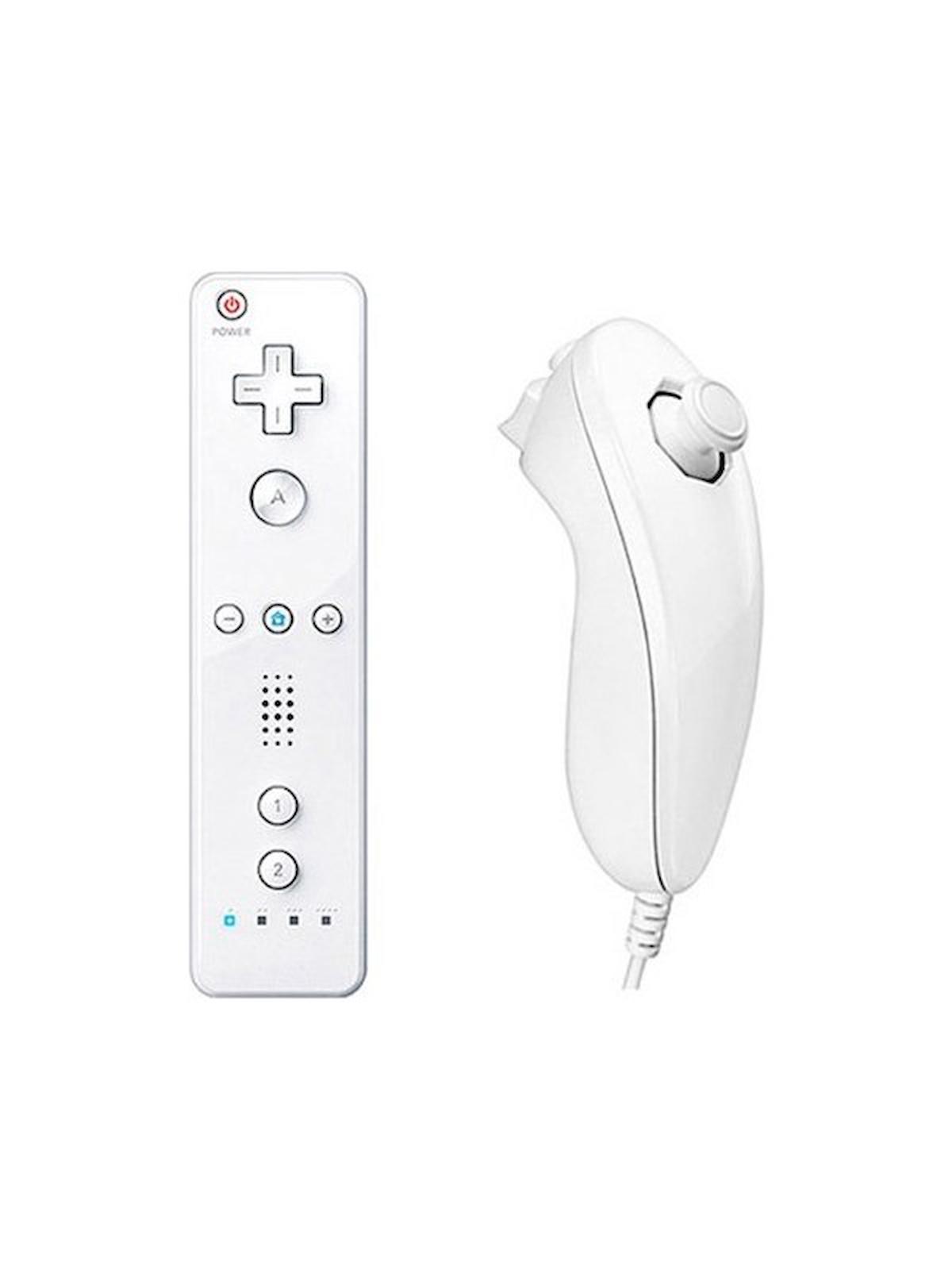 Nintendo Wii Remote + Nunchuck Controller Motion Pluslı