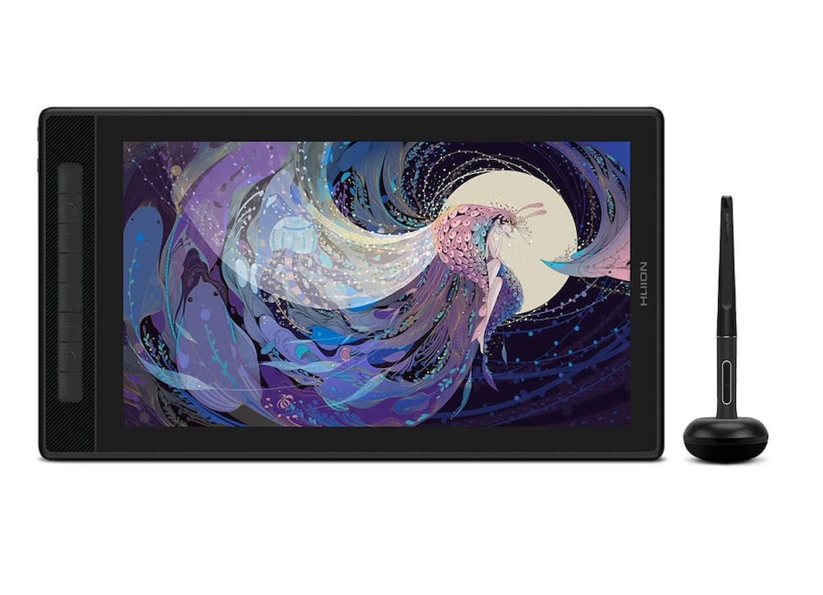 Huion Kamvas Pro 16(2.5K) IPS Panel QHD LCD Grafik Tablet 43.62cm x 24.73cm, 8192 Kademe Basınç Hassasiyetli, 145% sRGB, 5080LPI, 2560x1600 2.5K QHD+ Çözünürlük (HUGT1602) - Stand Hediyeli!