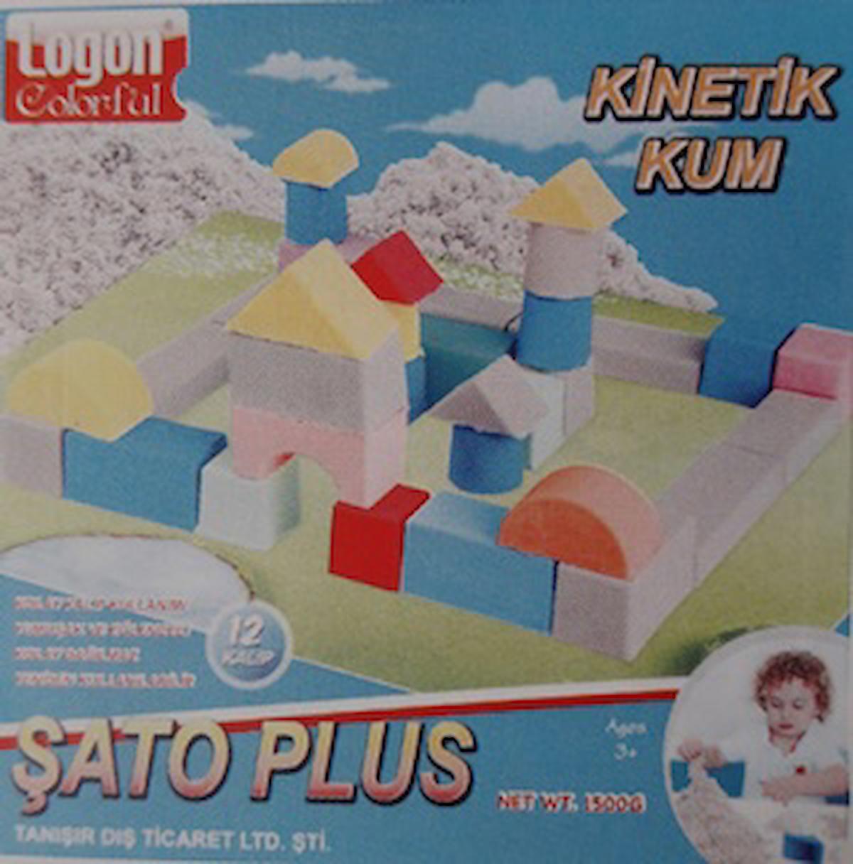 Kinetik Kum 1500 Gr 12 Kalıp Şato Plus