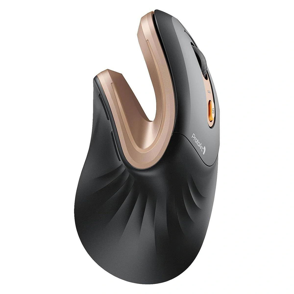 ProtoArc EM11 NL Siyah Altın Kablosuz Ergonomik Dikey Mouse (CP016806)