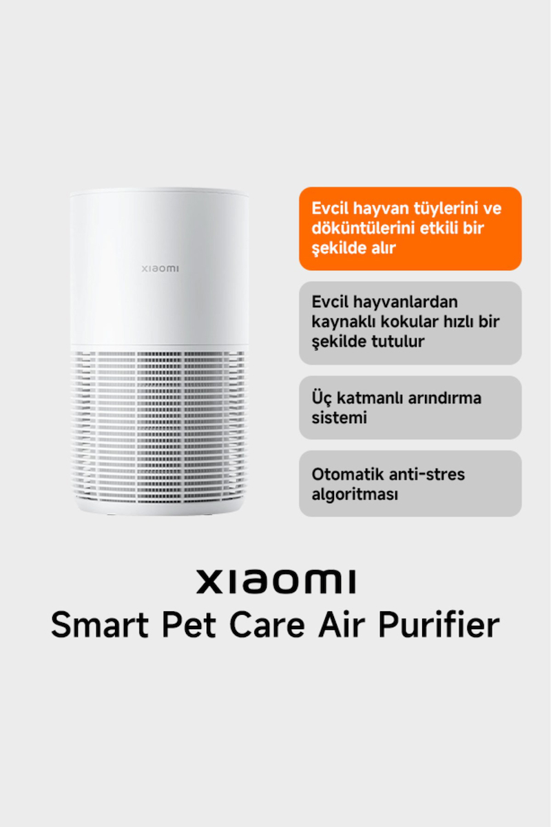 Smart Pet Care Air Purifier Evcil Hayvan Hava Temizleyicisi (Xiaomi Türkiye Garantili)