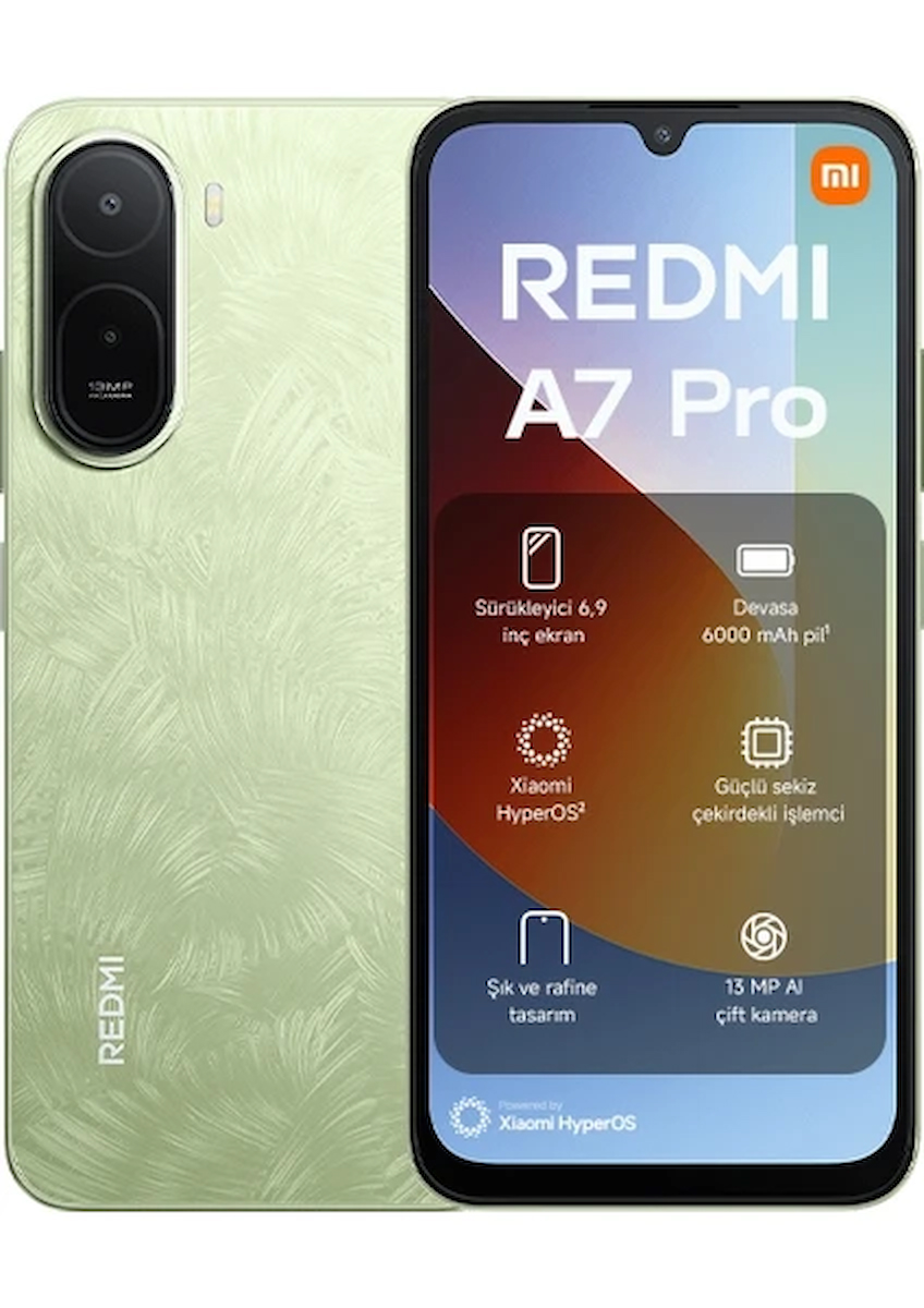 Xiaomi Redmi A7 Pro 4GB RAM 128GB, Yeşil
