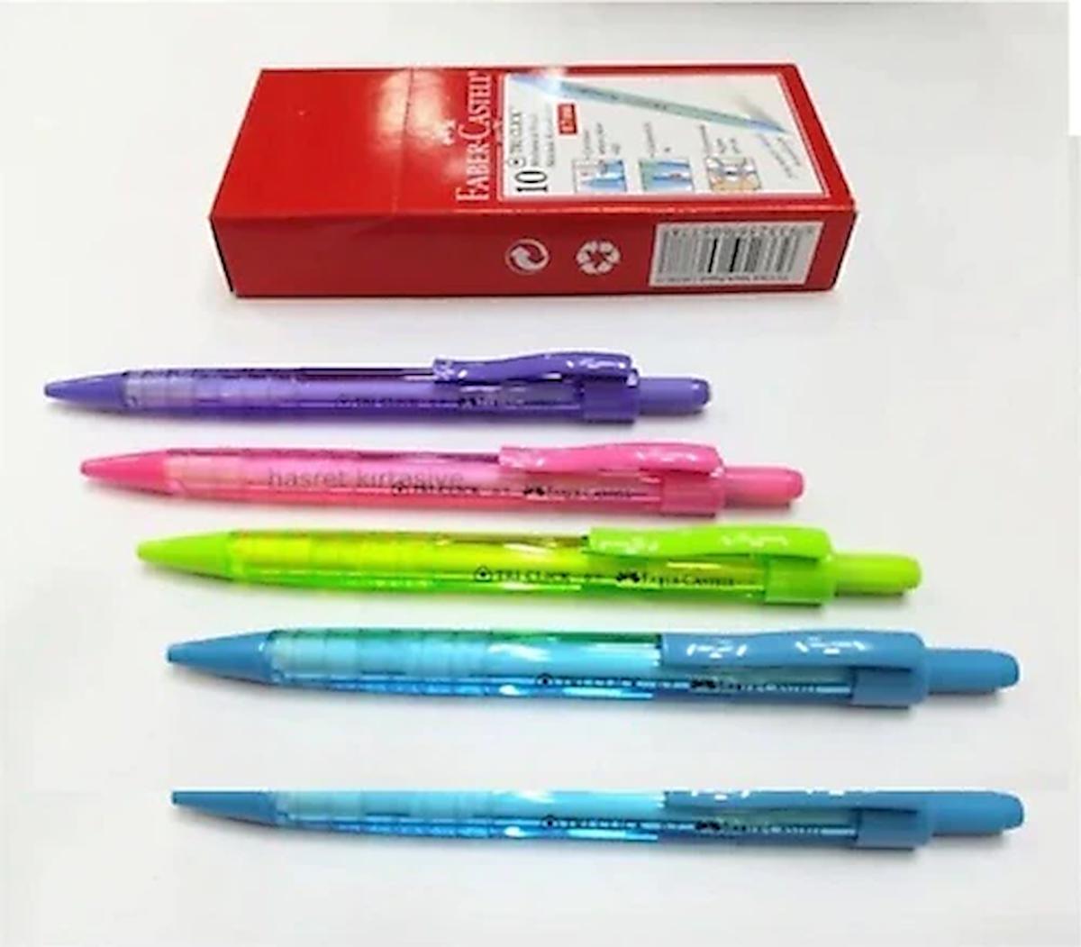 Faber Castell Tri Click Versatil Uclu Kalem 0.7 Mm Mor