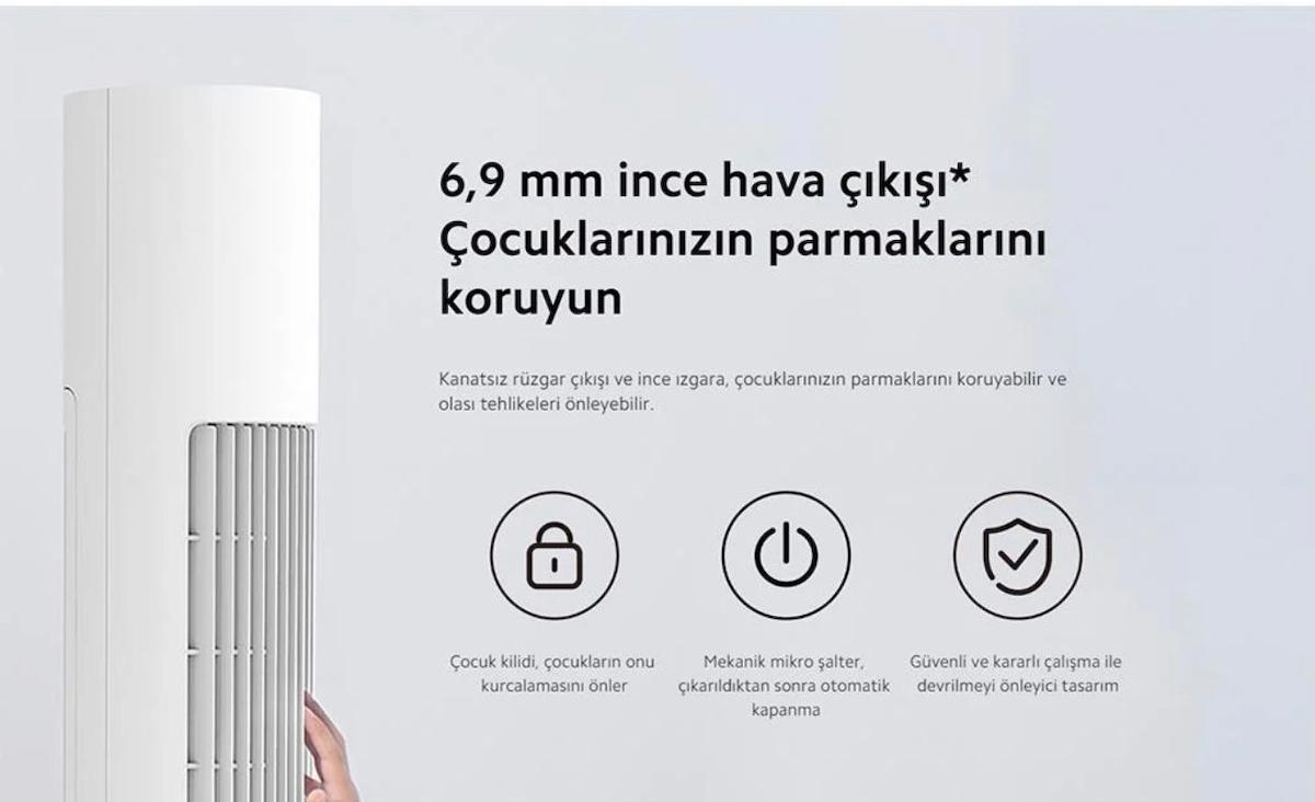XIAOMI AKILLI KULE TİPİ VANTİLATÖR