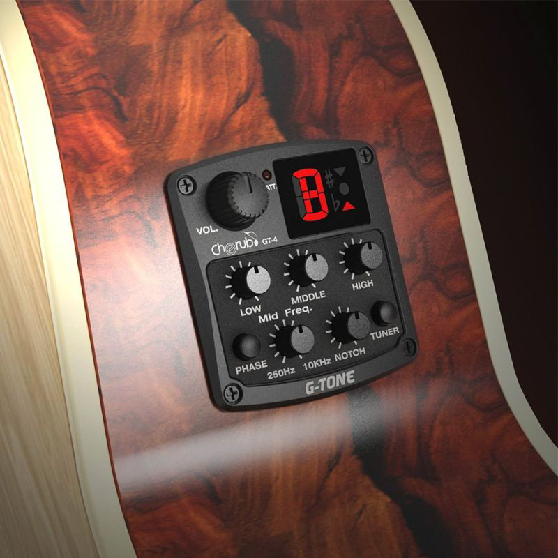 Cherub GT-4 Akustik Gitar Preamfi ve Tuner