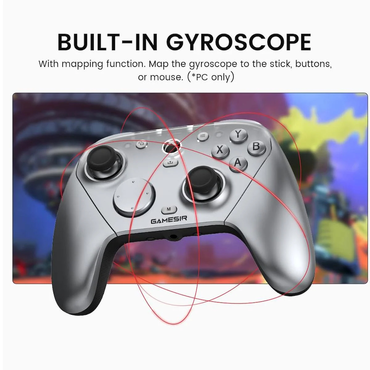 GameSir G7 Pro 3 Mod Kablolu TMR Sticks, Hall Effect Analog Controller Xbox Series X|S, Xbox One, Android ve Windows Silver