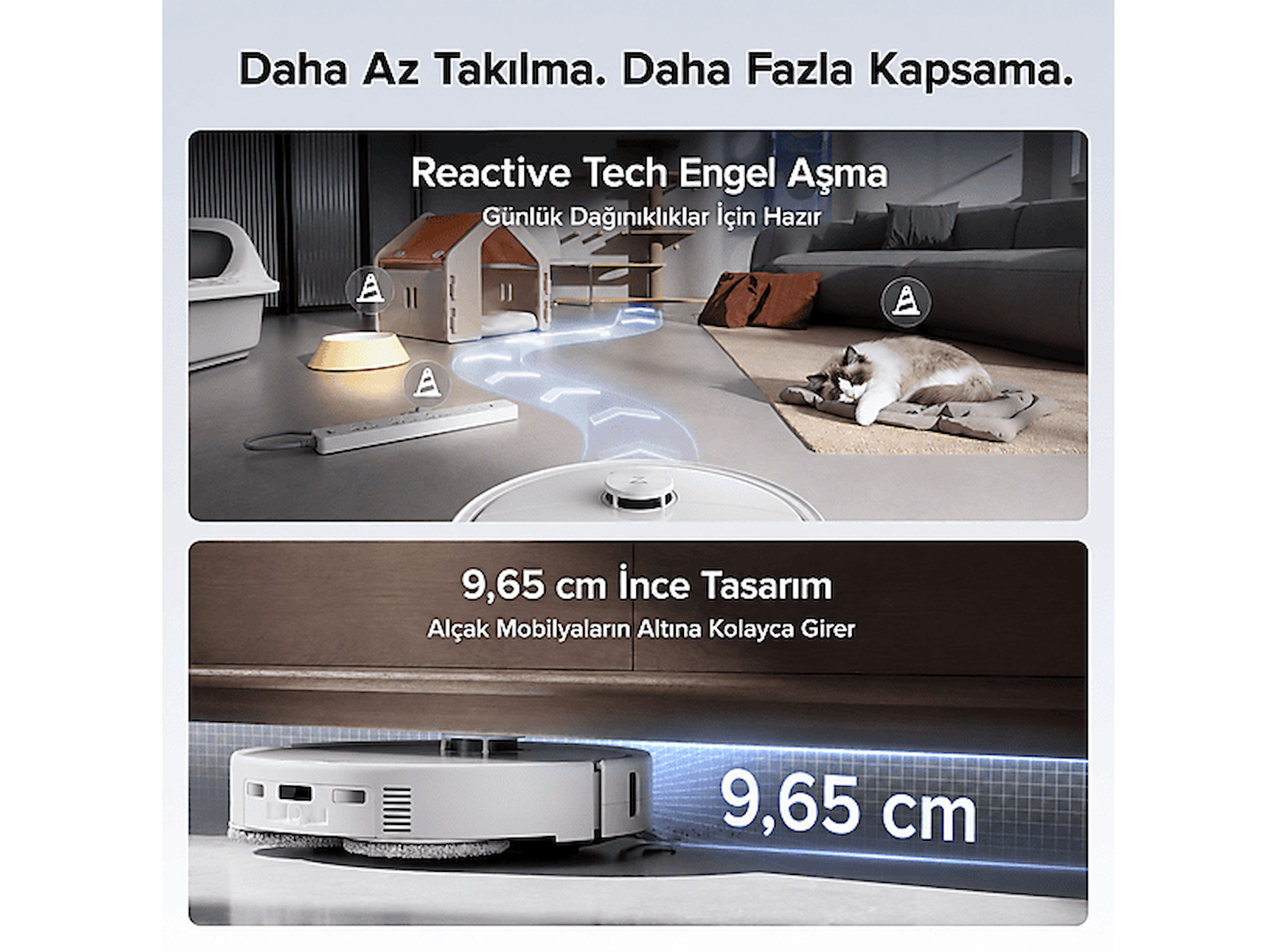 ROBOROCK QREVO 2 Pro Robot Süpürge Beyaz