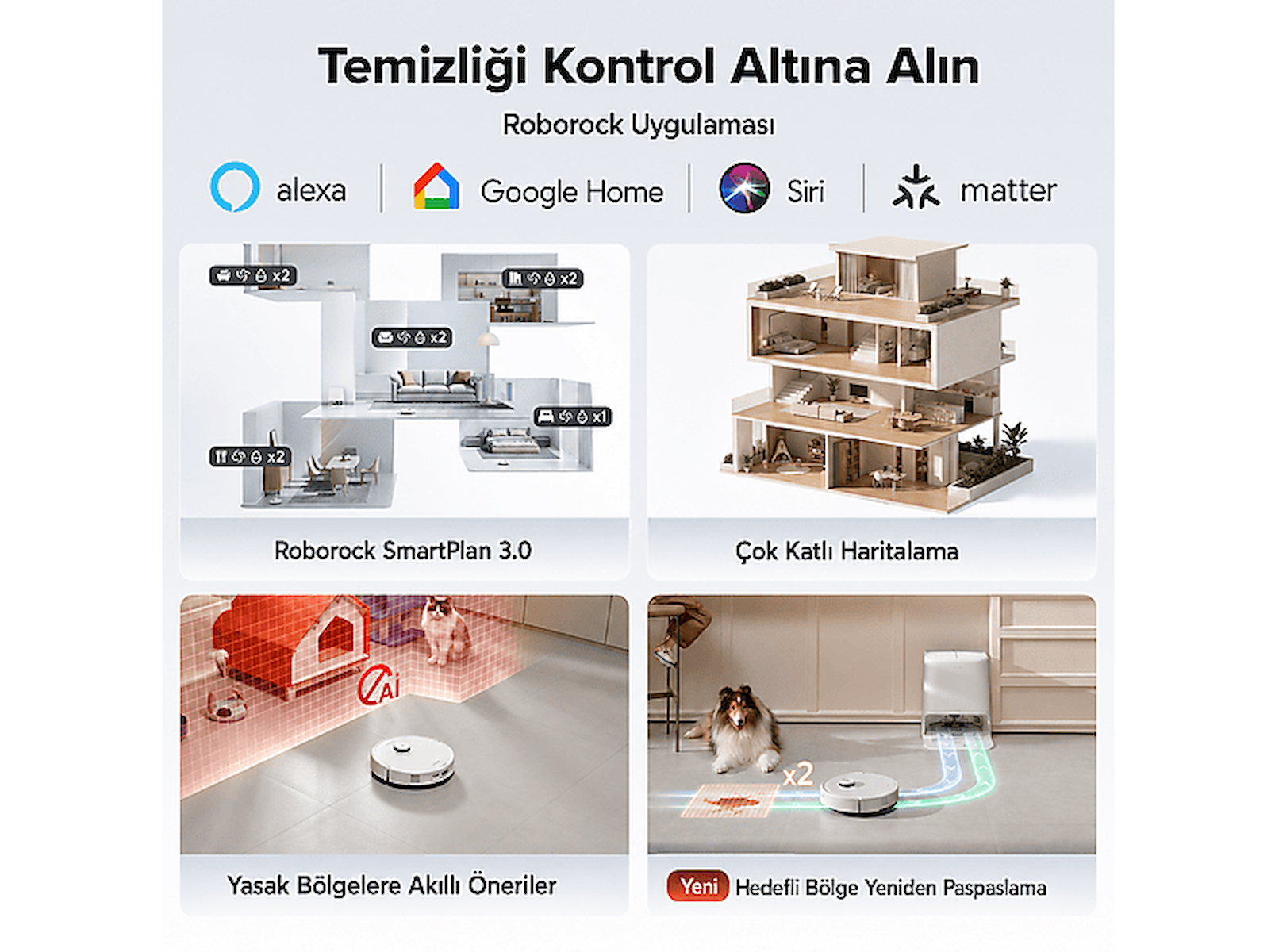 ROBOROCK QREVO 2 Pro Robot Süpürge Beyaz
