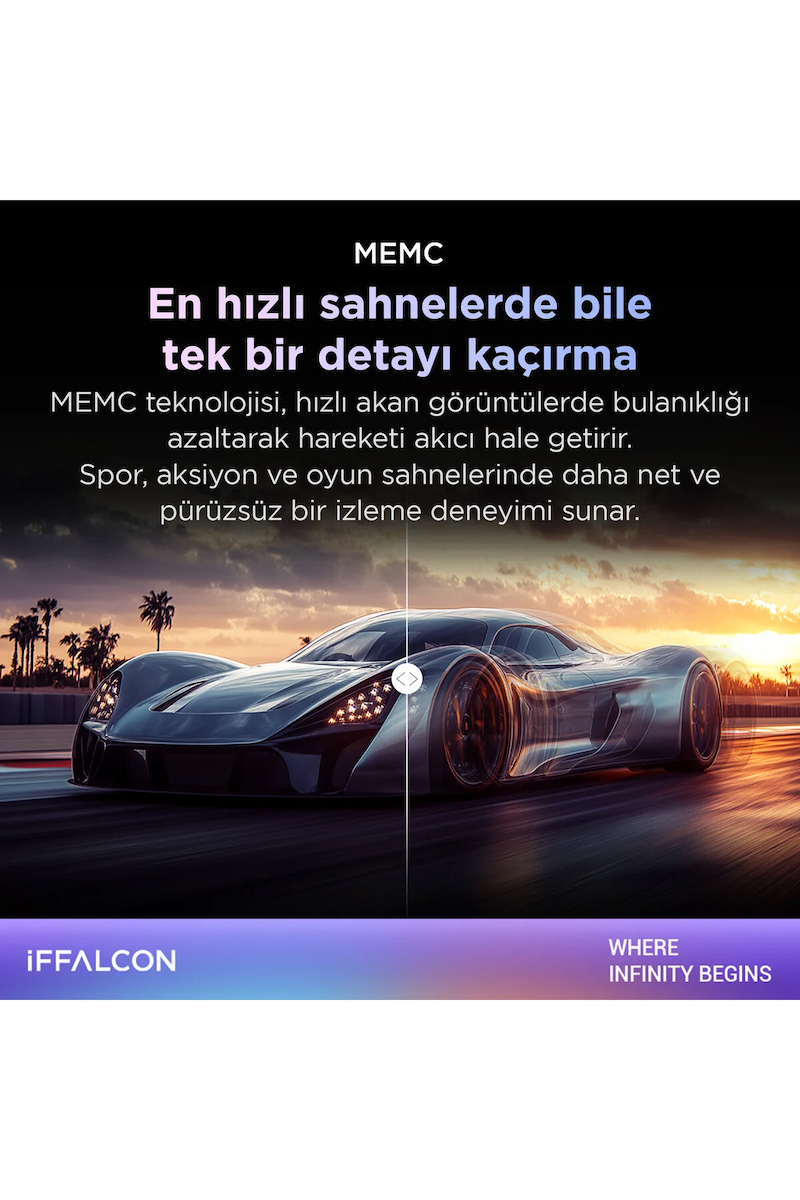 55U65 55 İnç Akıllı TV 4K UHD HDR 10 Google TV, Dolby Audio (2026 Model)