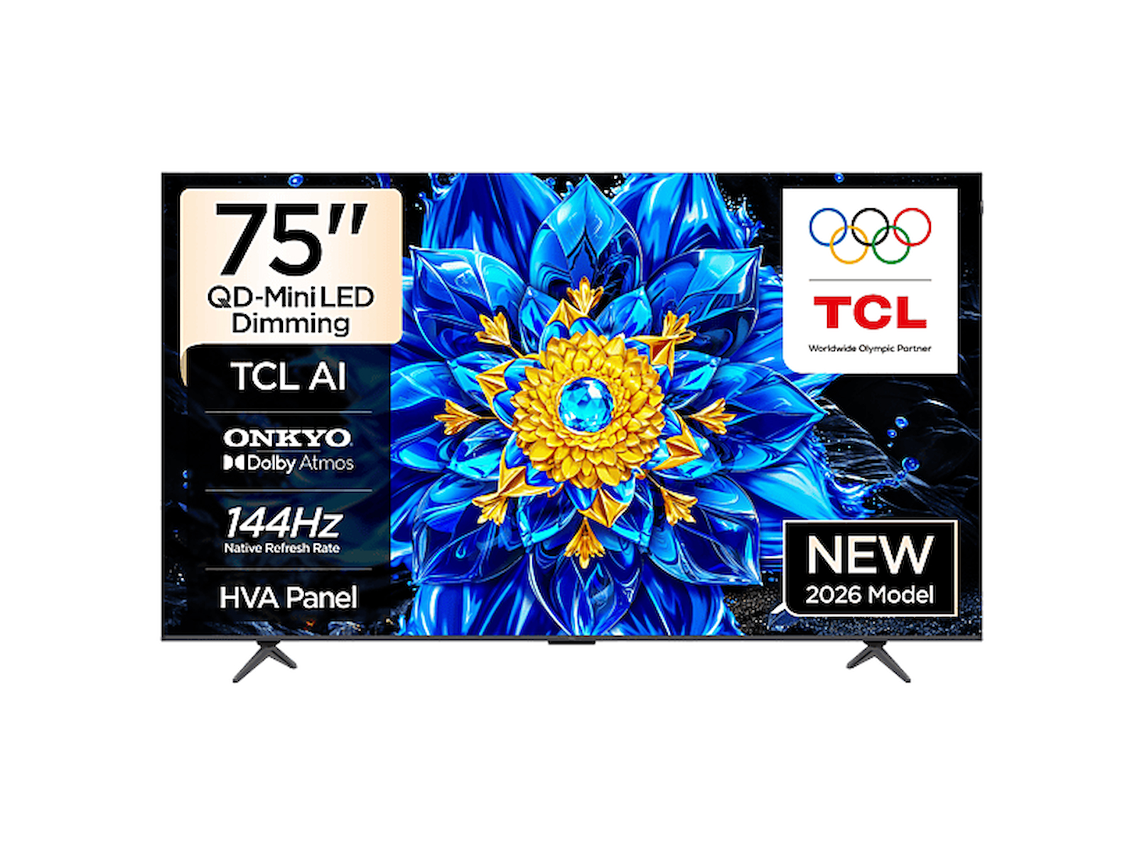 TCL 75P8L 75 inç 190 Ekran Uydu Alıcılı Smart 4K Premium Google QLED TV