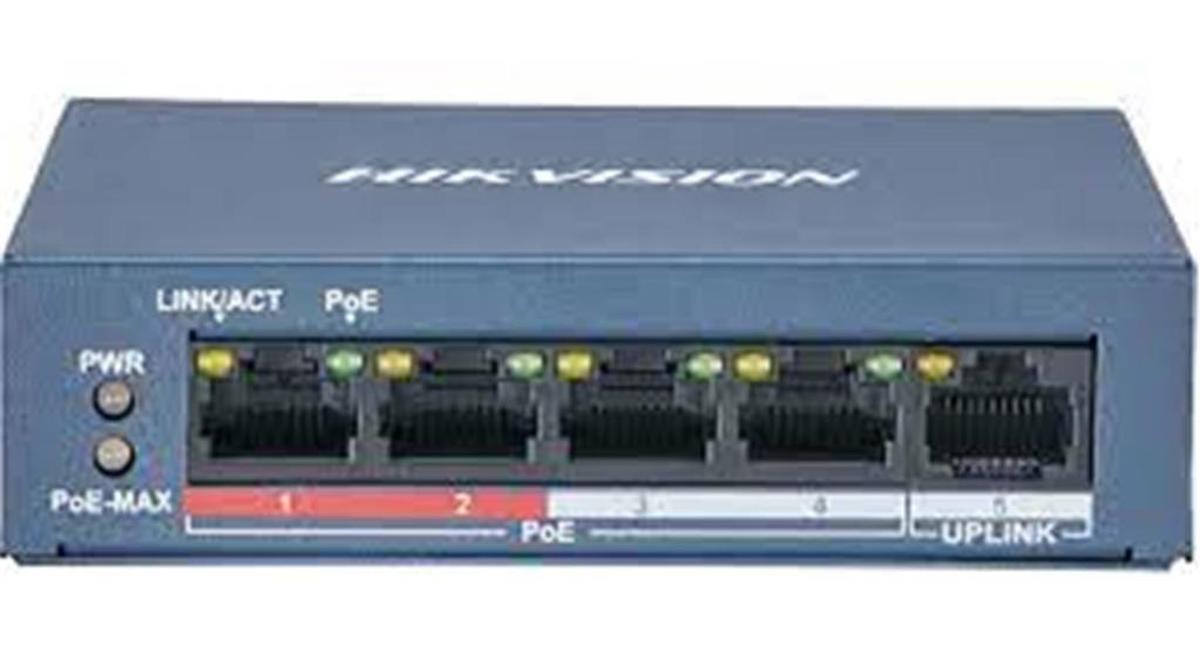 Hilook NS-0105P-35(B) 5 Port 10-100 Poe Switch