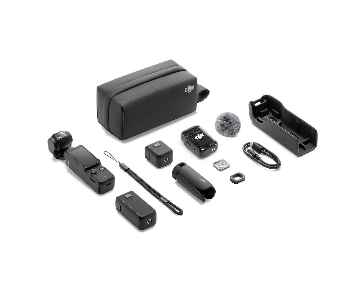 DJI Osmo Pocket 3 Creator Combo DJI Osmo Pocket 3, 3 Eksenli Kameralı Gimbal, 4K/120 fps Video, 1-inç CMOS Sensör, 2-inç Hareketli Dokunmatik Ekran, D-Log M & 10-Bit, ActiveTrack 6.0, DJI Mic 2, Cep Boyut