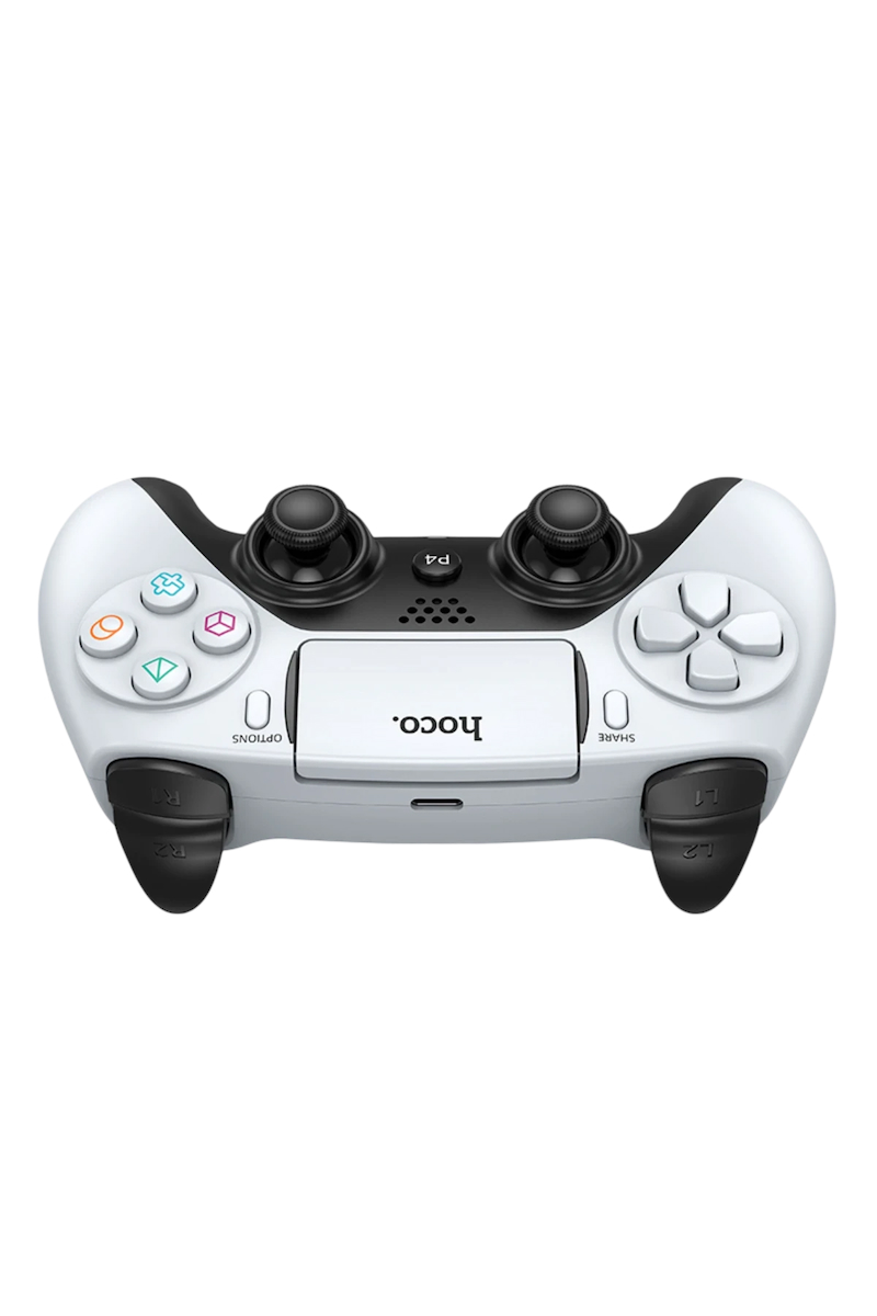 Hoco. GA1 Phoenix Çoklu Platform Uyumlu (PS4 ve PC) Kablosuz Oyun Kolu – Beyaz