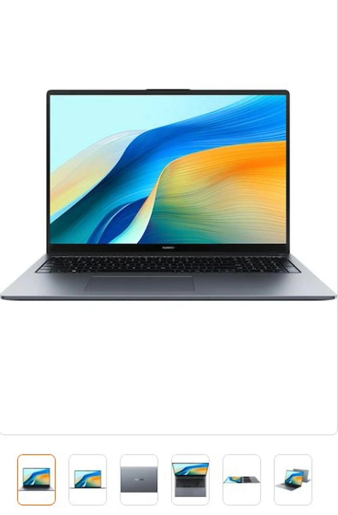 HUAWEİ MATEBOOK D16 2024 INTEL CORE İ5 12450H 8GB 512GB SSD FREEDOS 16" IPS