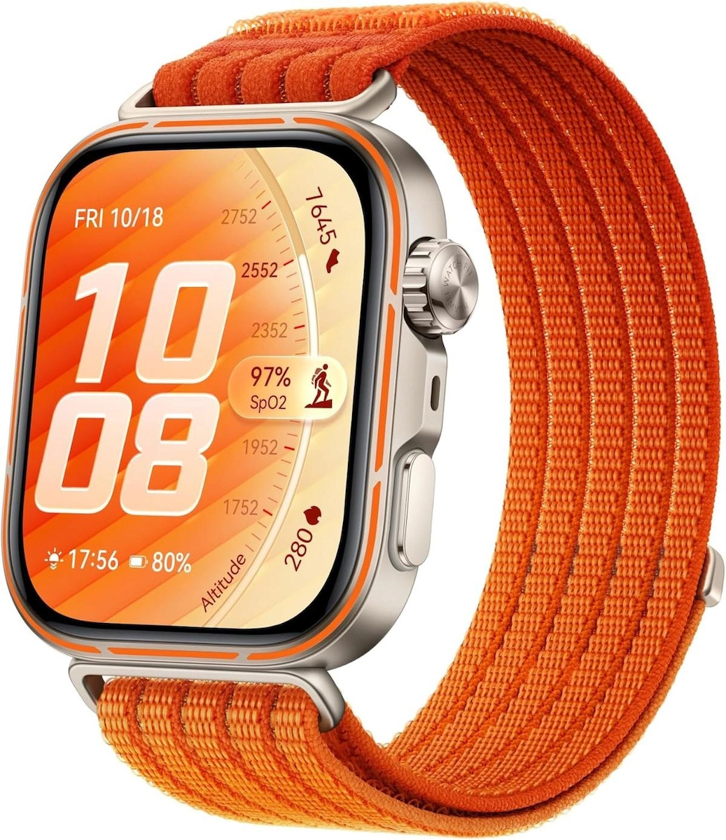 HUAWEI WATCH FIT 5 Pro Akıllı Saat, GPS, EKG, 1,92″ Safir Cam Ekran, NFC, Outdoor Modlar, Sağlık Takibi, Uzun Pil Ömrü, 5 ATM, Turuncu