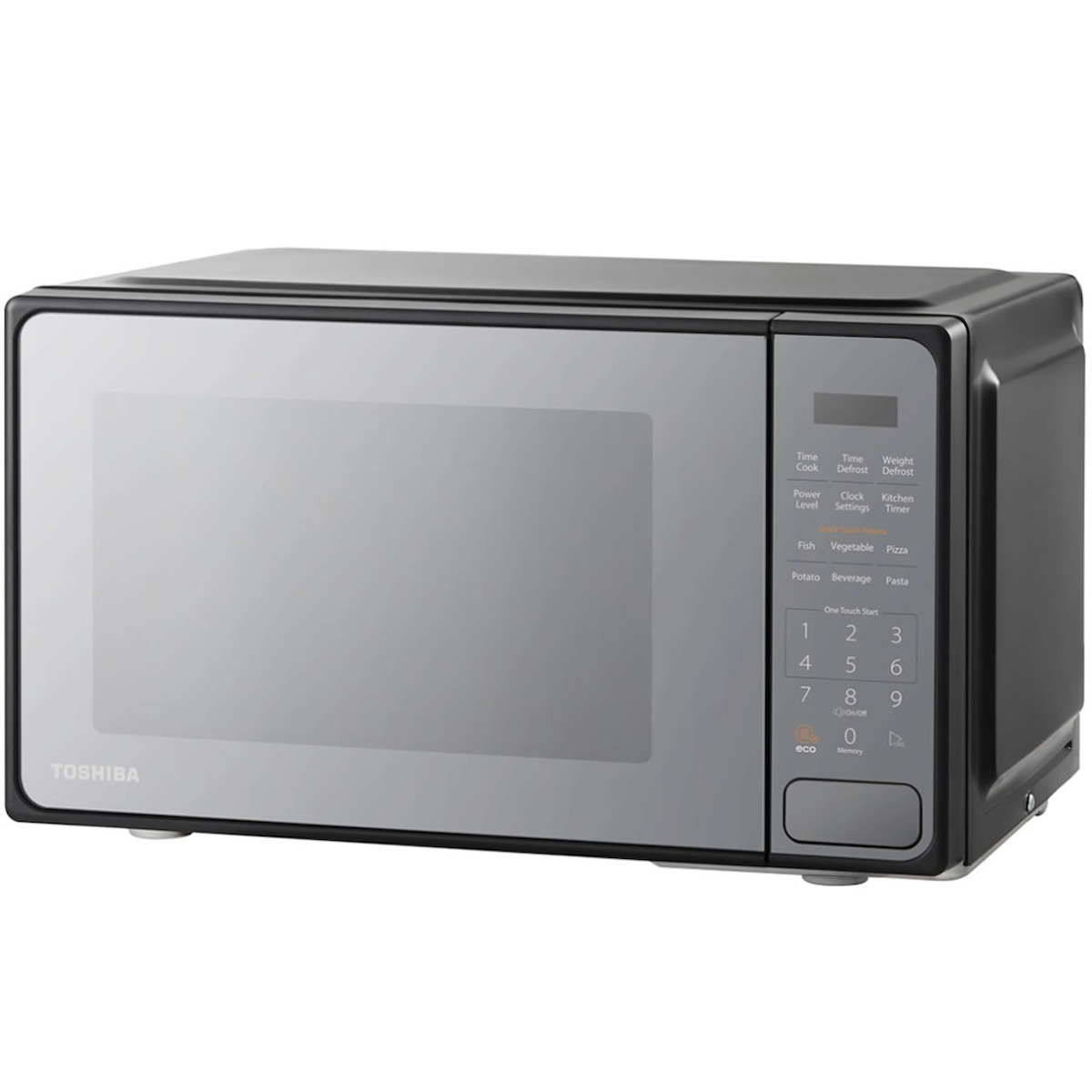 Toshiba MM2-EM20PF(MB) 20 Litre 800 W Dijital Mikrodalga Fırın – Aynalı Siyah