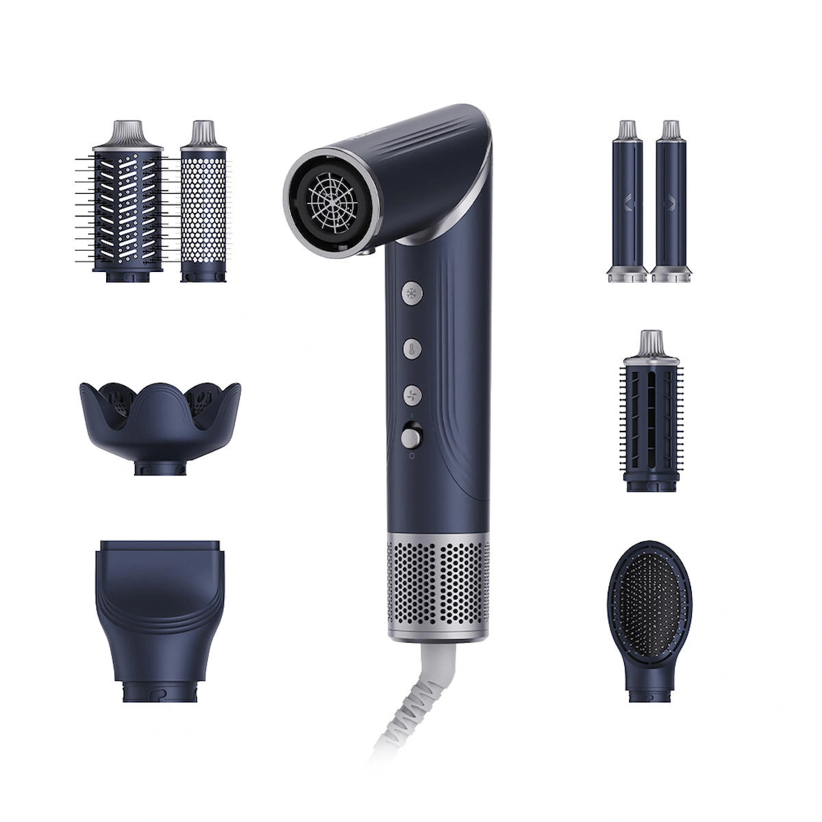 Hooma AeroStyle Pro Saç Şekillendirici Koyu Mavi (Hooma Türkiye Garantili)