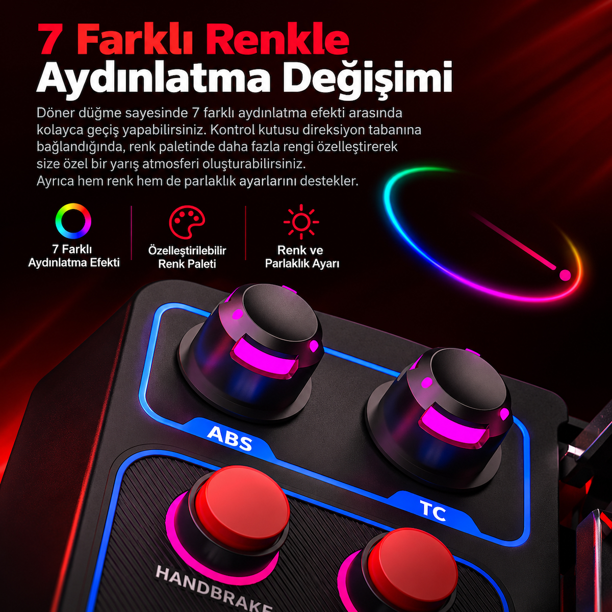 PXN CB1 Simülasyon Oyunlar için Çok İşlevli Kontrol Düğme Kutusu