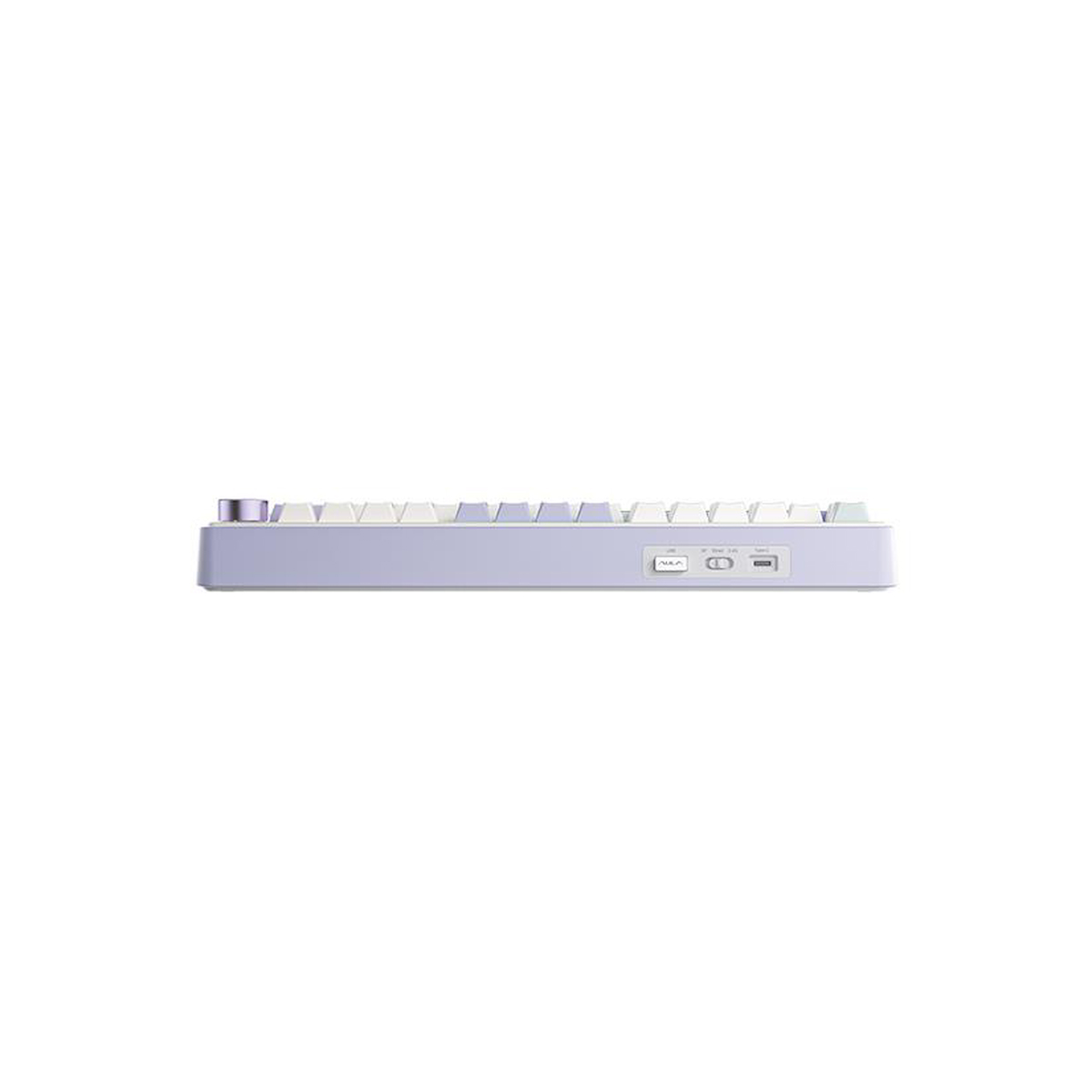 Aula F75 Mekanik RGB TKL Gray Switch Kablosuz Makrolu Hot Swap Klavye Pastel