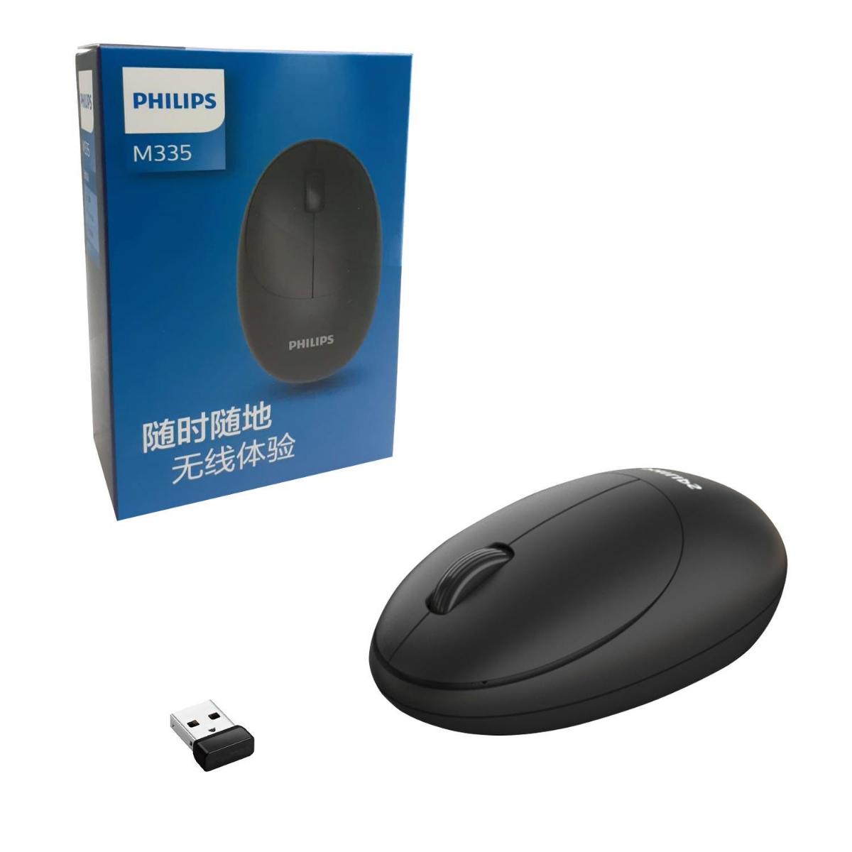 MOUSE KABLOSUZ WIRELESS 1200DPI PHILIPS M-335