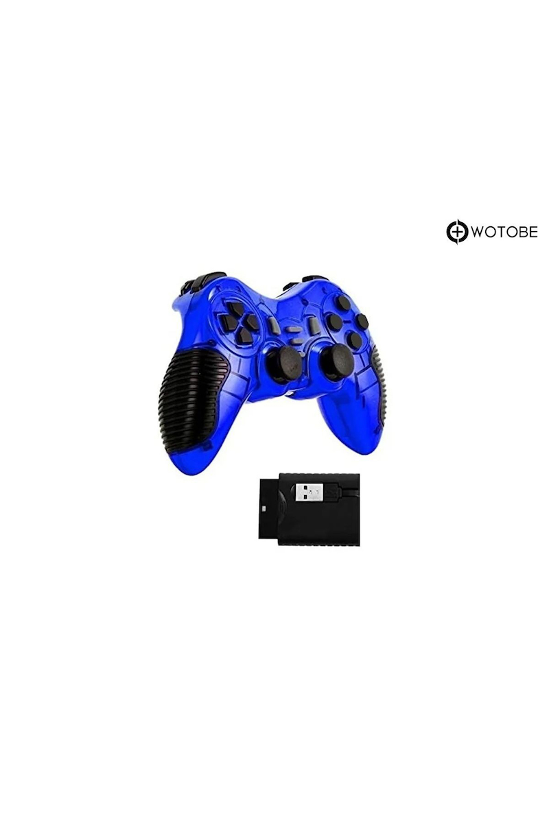 2.4g Ps1 Ps2 Ps3 Pc Android Tv Tv Box Android Telefon Uyumlu Titreşimli Kablosuz Joystick