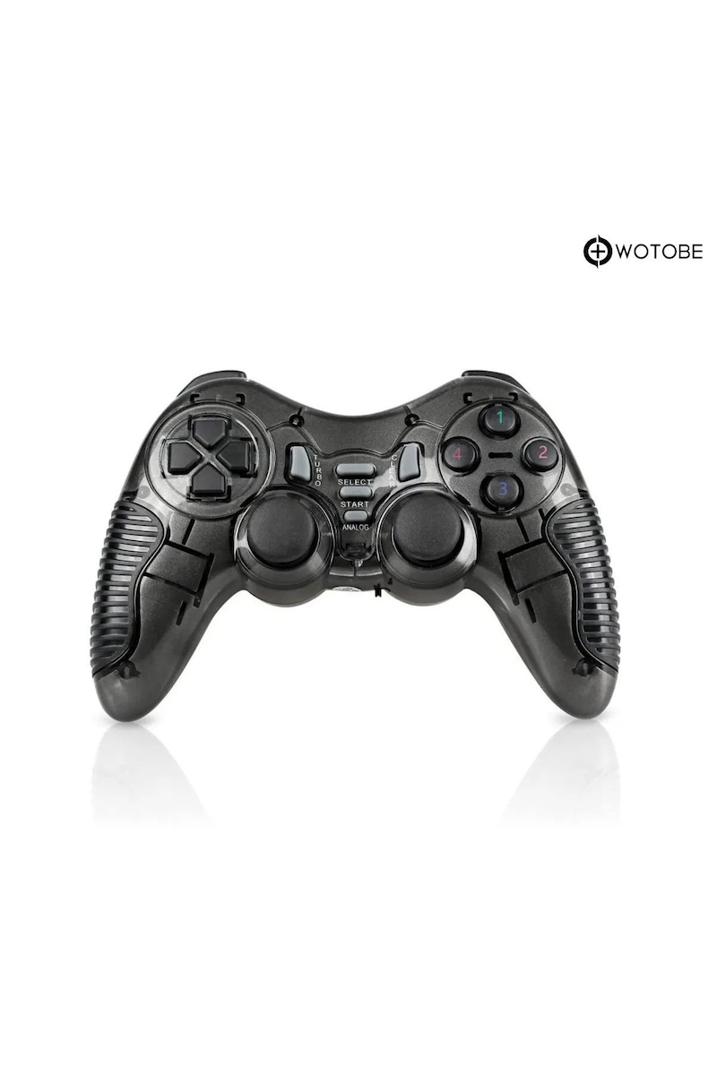 2.4g Ps1 Ps2 Ps3 Pc Android Tv Tv Box Android Telefon Uyumlu Titreşimli Kablosuz Joystick