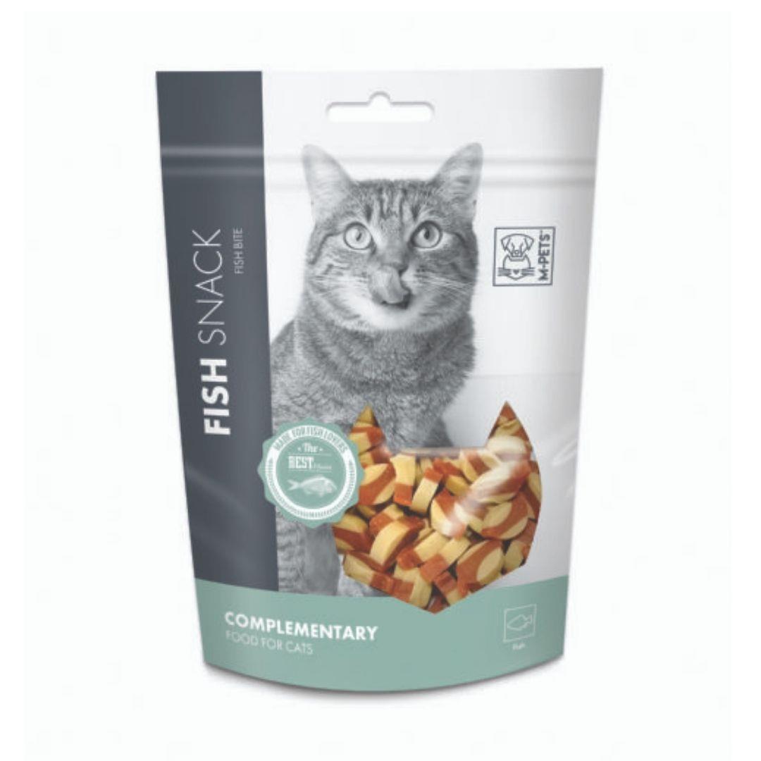 M-Pets Complementary Balık Etli Granül Yetişkin Kedi Ödülü 80 g 