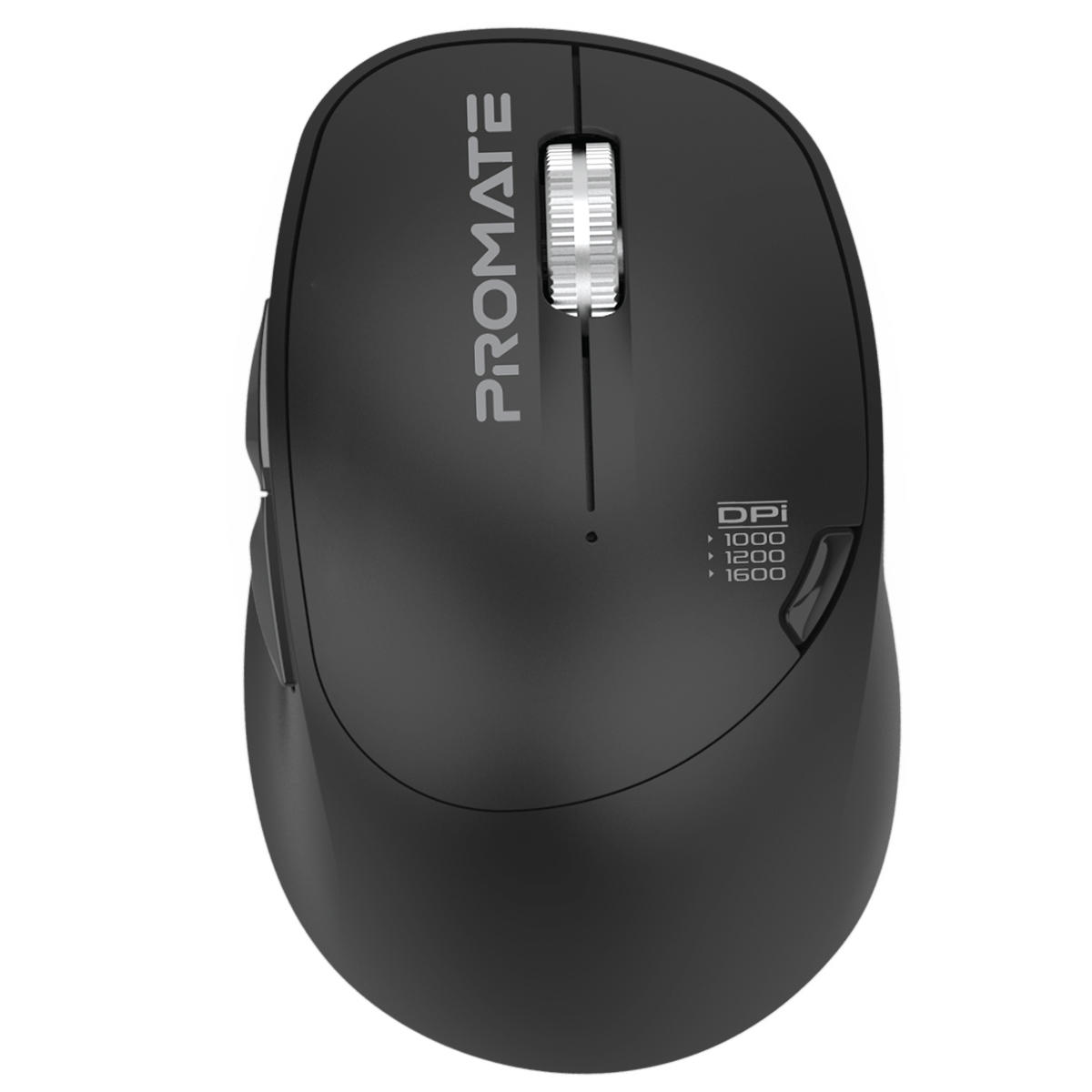 Promate Eternal 3200DPI 2.4Ghz 500mAh Şarj Edilebilir Optik Ergonomik Kablosuz Wireless Mouse