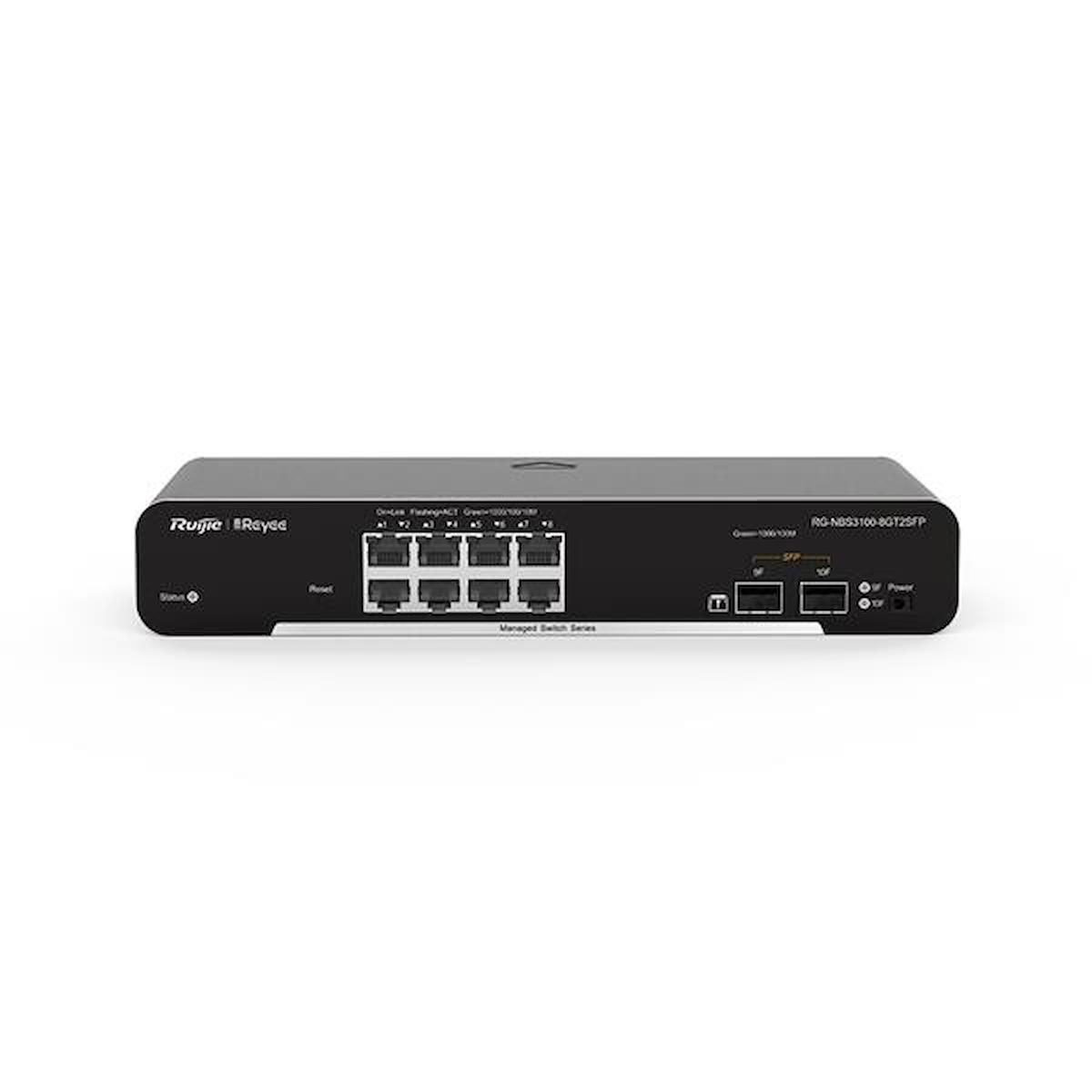 Ruijie Reyee RG-NBS3100-8GT2SFP 8 Port 10/100/1000 2 SFP Gigabit Switch