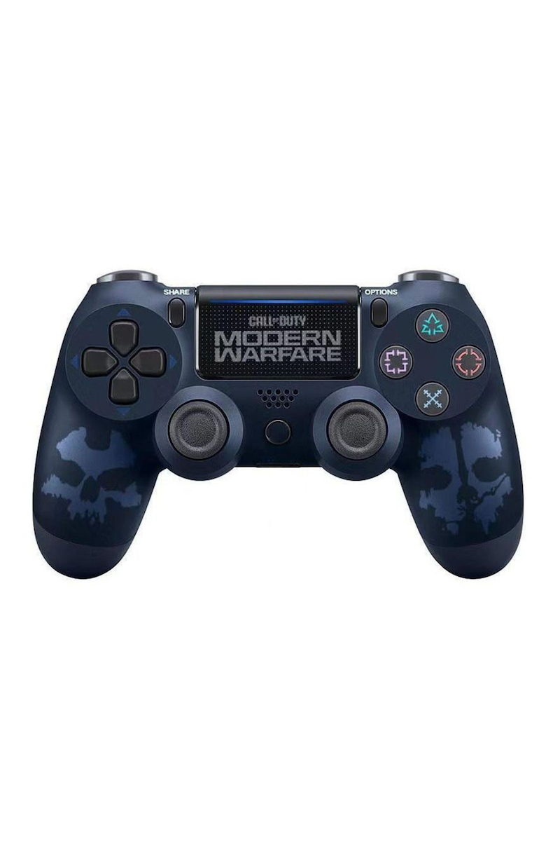 PS4-PC-Android BOX-Android-IOS Telefon Tablet Uyumlu Desenli Titreşimli Bluetooth Oyun Kolu