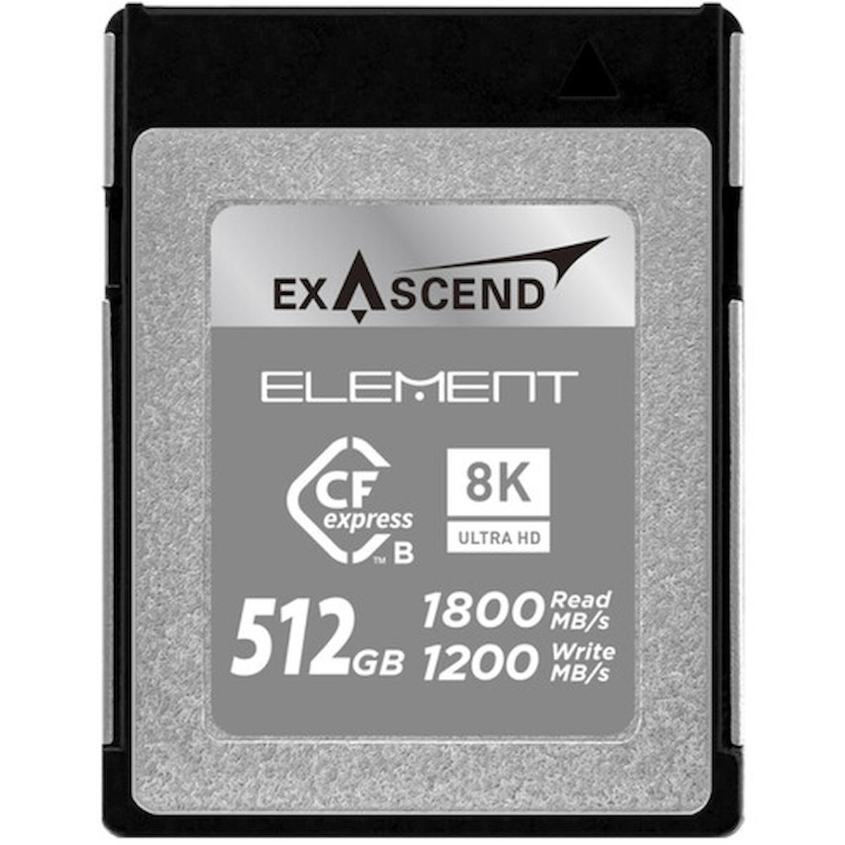 Exascend 512GB Element CFexpress Type-B Hafıza Kartı