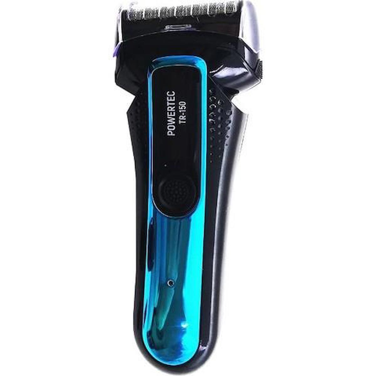 powertec tr- 150 islak – kuru çok amaçlı tıraş makinesi