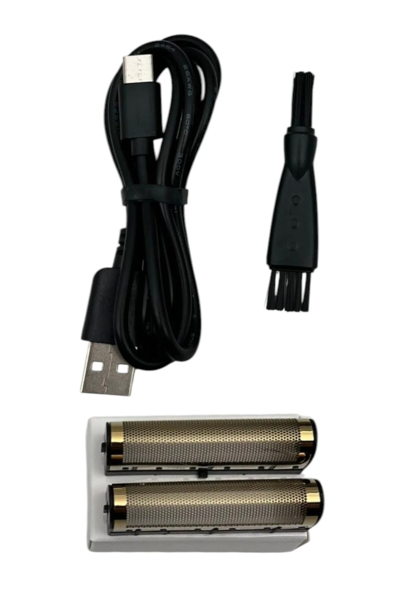Powertec TR-575 Profesyonel Günlük Sakal Tıraş Makinesi (Çift Elek Başlıklı ve Yedek Başlık Hediyeli)