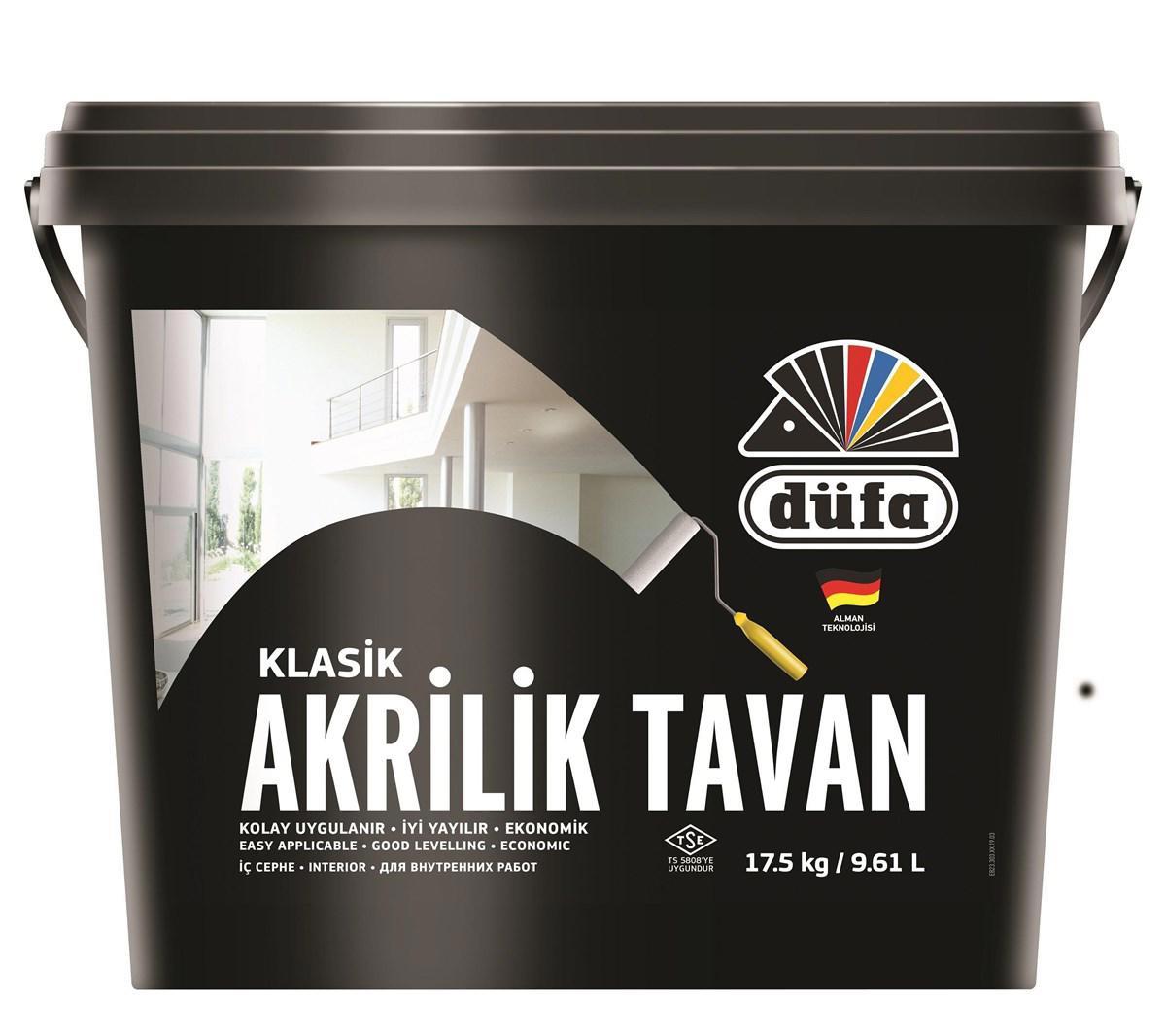 DÜFA AKRİLİK TAVAN BOYASI 17,5 KG