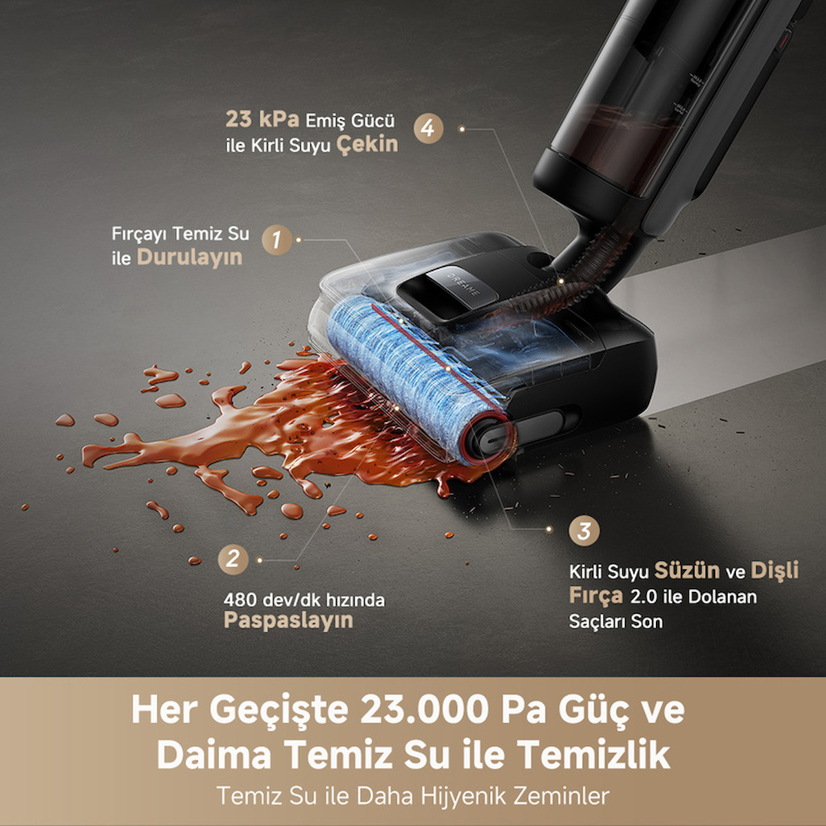 Dreame H15 Mix Islak ve Kuru Süpürge