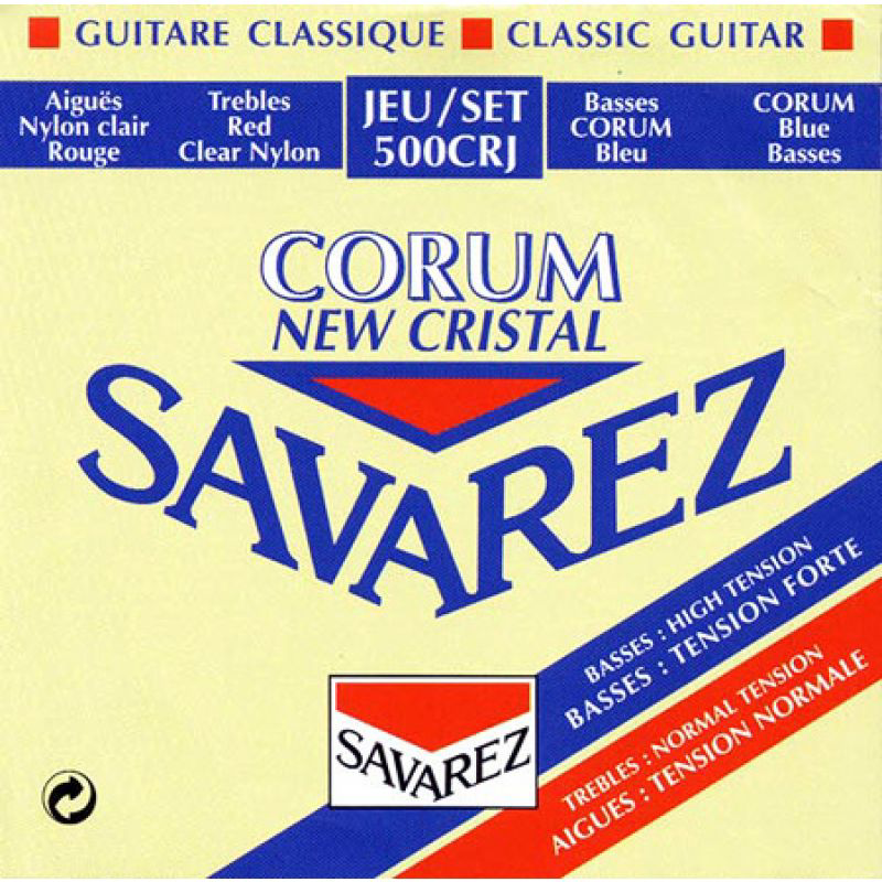 Savarez 500CRJ - Corum New Crystal Red Nylons - Klasik Gitar Teli