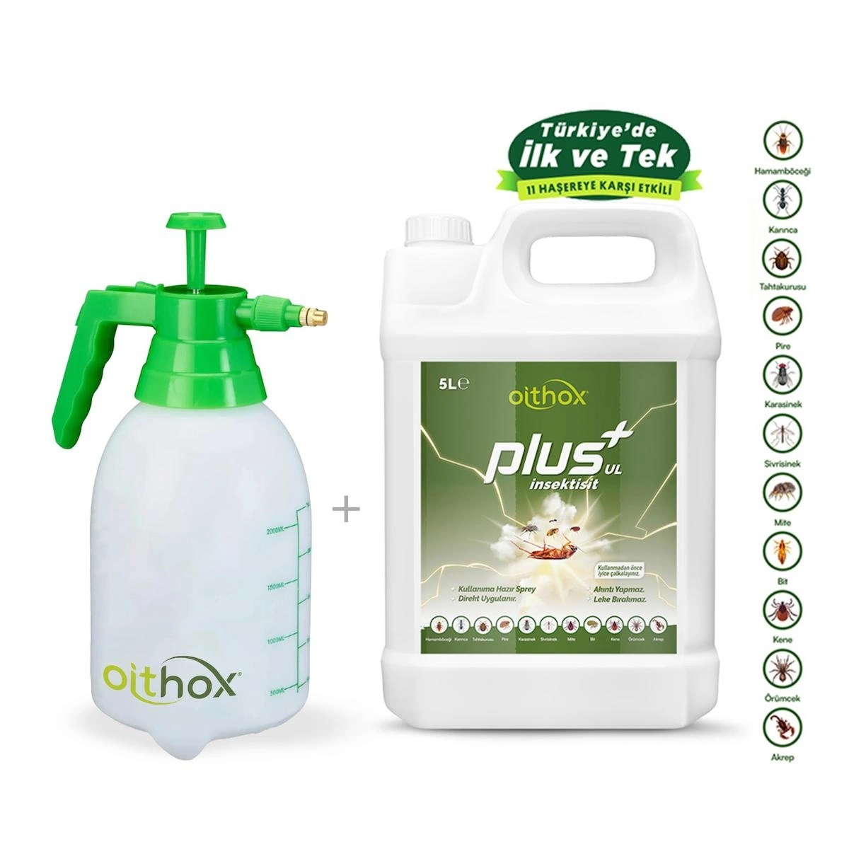 Oithox Plus UL 5 lt + Pülverizatör