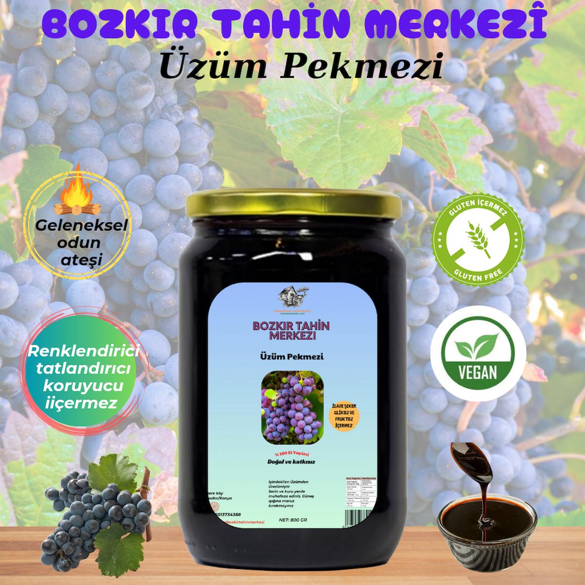 Üzüm Köy Pekmezi 800 ml (doğal&katkısız)