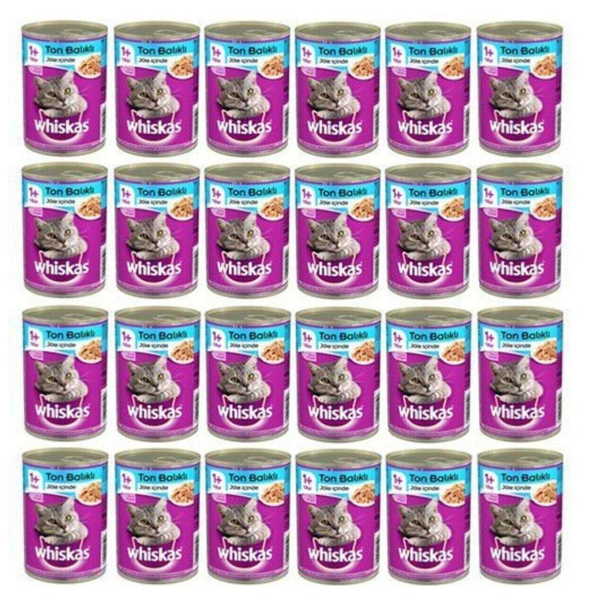 Whiskas Ton Balıklı Kedi Konservesi 400 Gr X 24 Adet