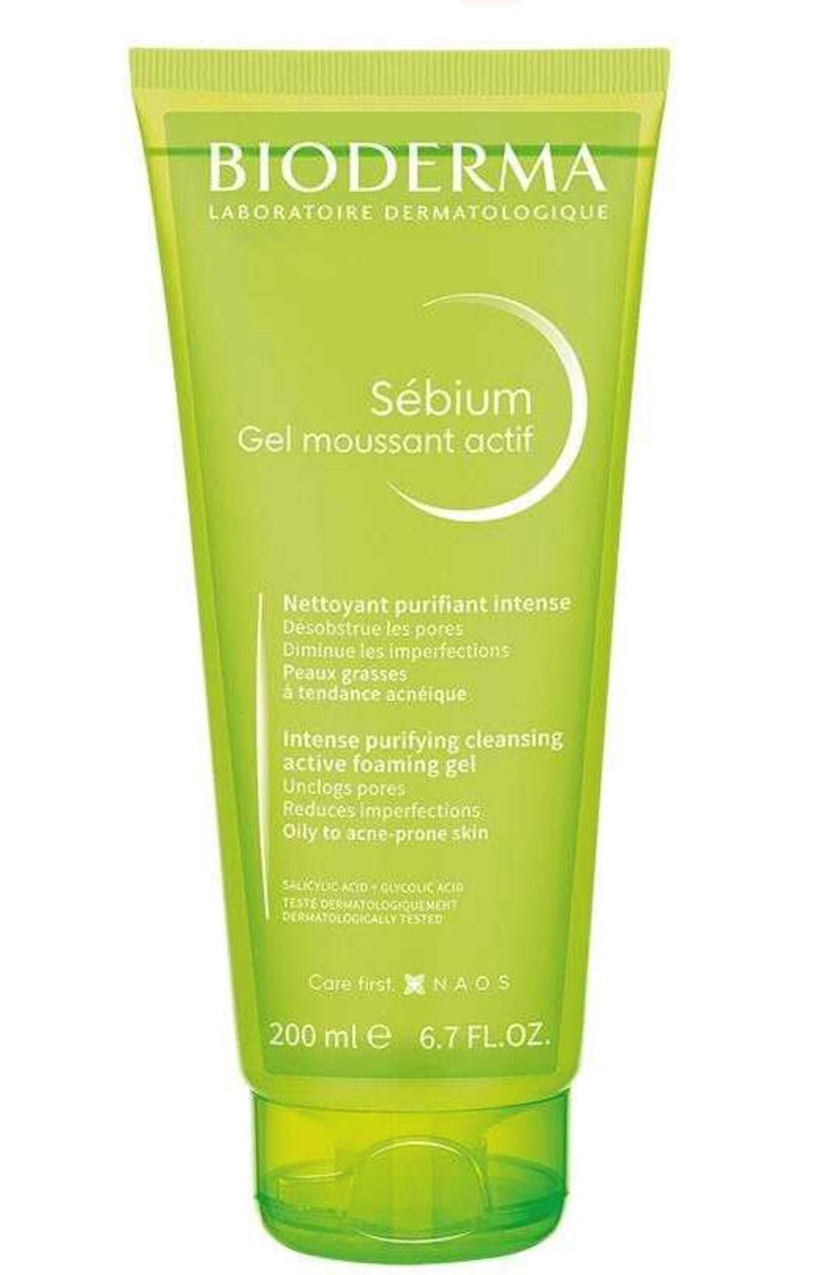 Bioderma Sebium Foaming Gel Active 200 ml - Yüz Temlizleyici