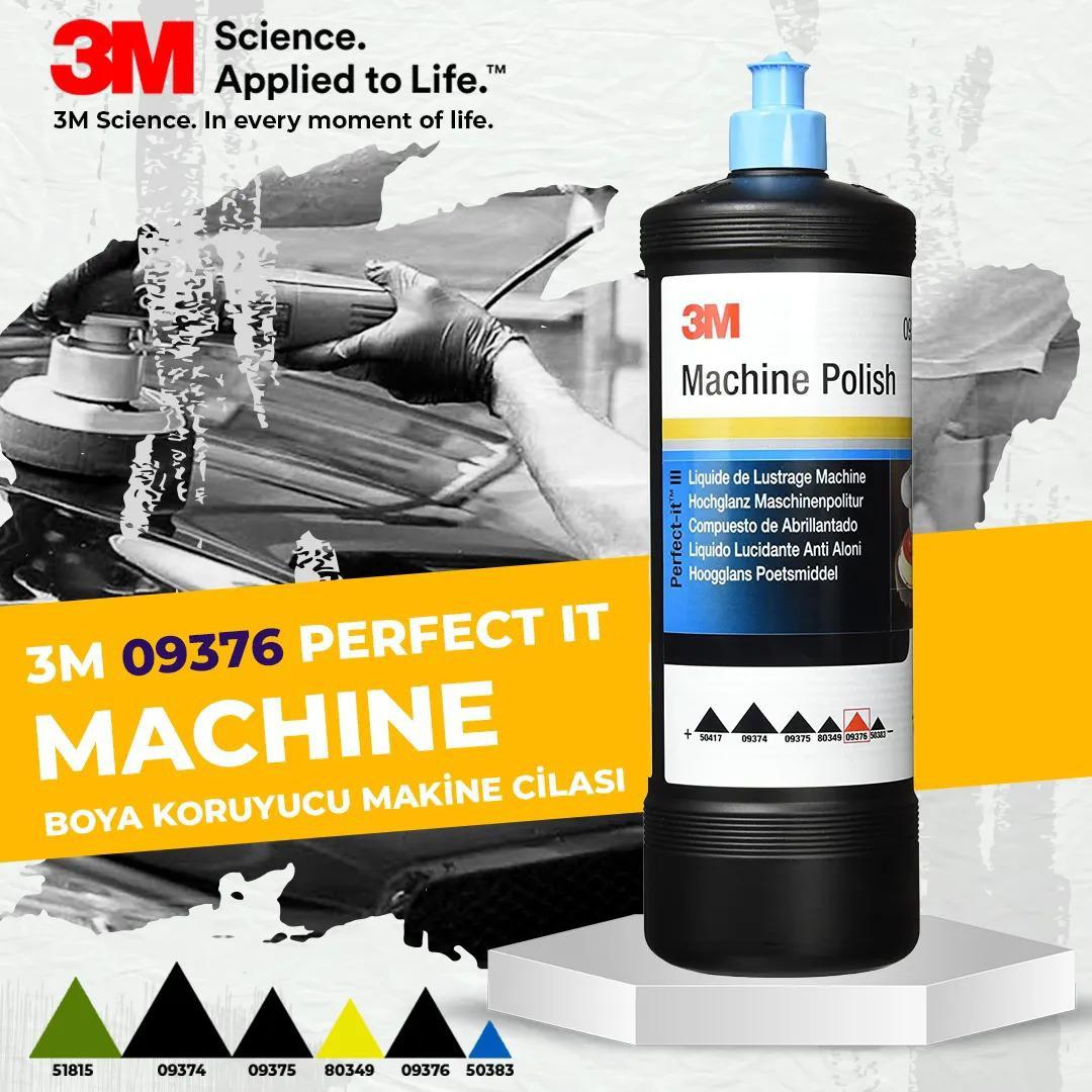 3M 09376 Perfect-it II Adım 3 Boya Koruyucu Makine Cilası 1 LT