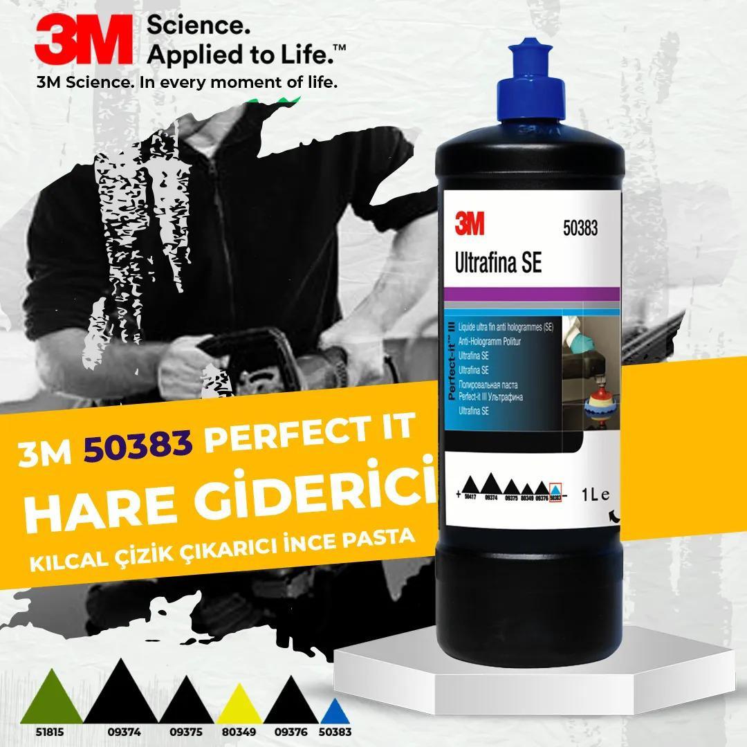 3M 50383 Ultrafine SE Hare Giderici Çizik Çıkarıcı İnce Pasta 1LT