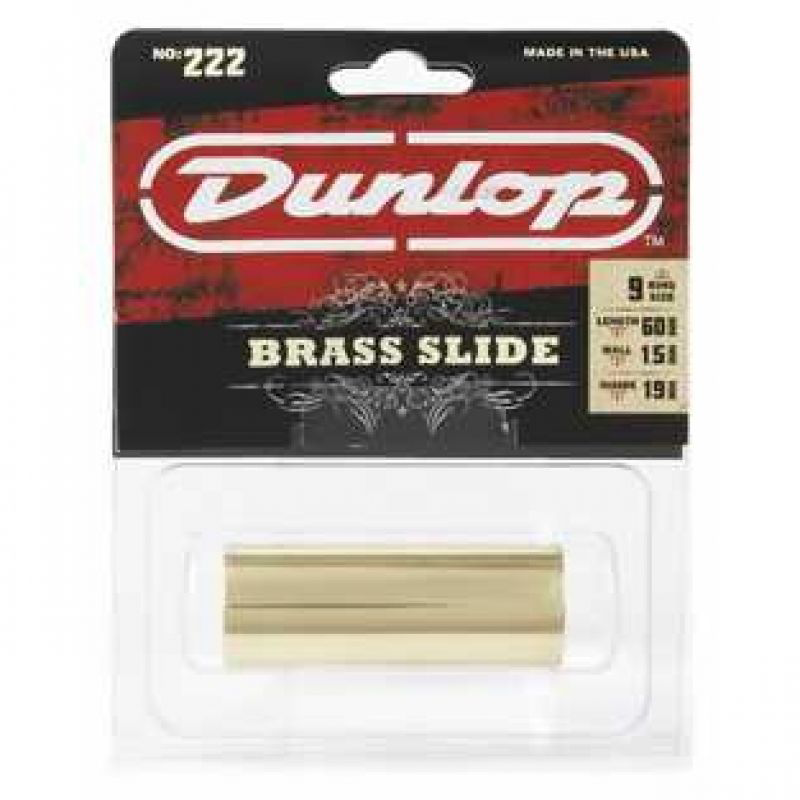 Jim Dunlop 222SI Brass Medium Slide