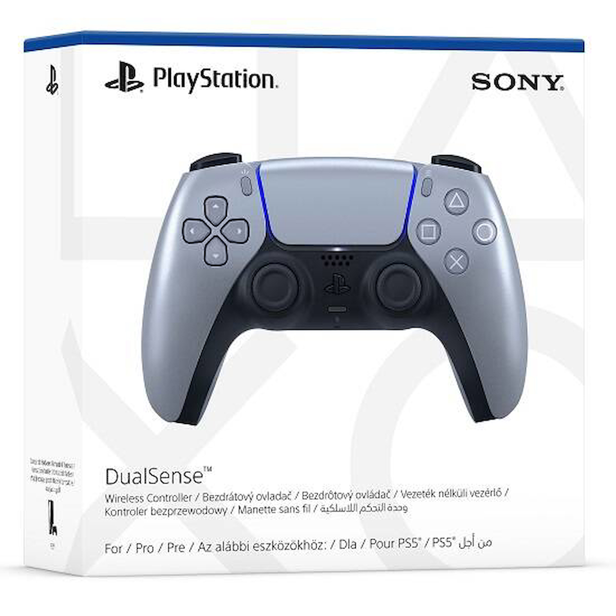 PLAYSTATION 5 DUALSENSE STERLING SILVER (Bilkom Garantili)