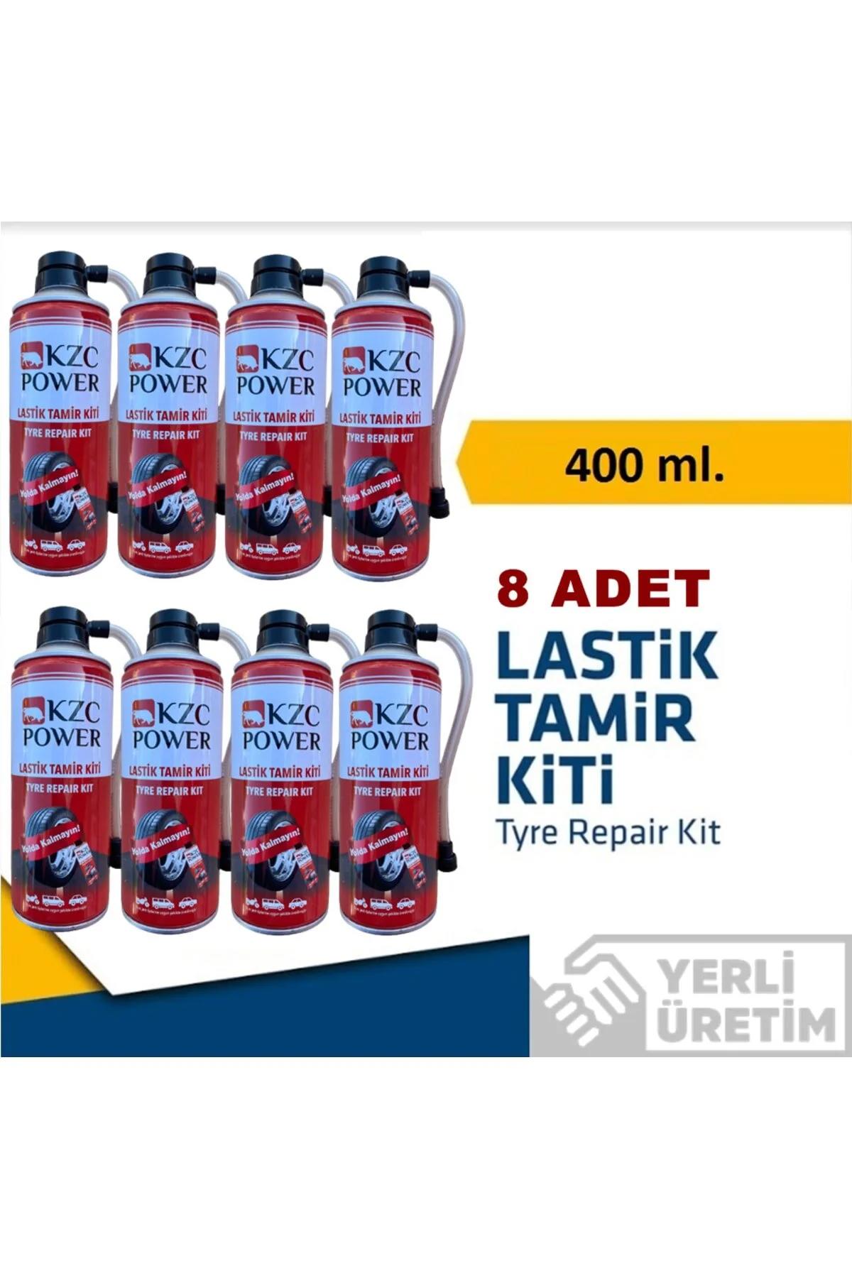 Araç Lastik Tamir Bakım Spreyi 400 Ml Power - 8 Adet Gönderim