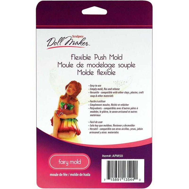 Sculpey Flexible Push Mold Enek Kalıp Bebek Figürü APM-50 Fairy