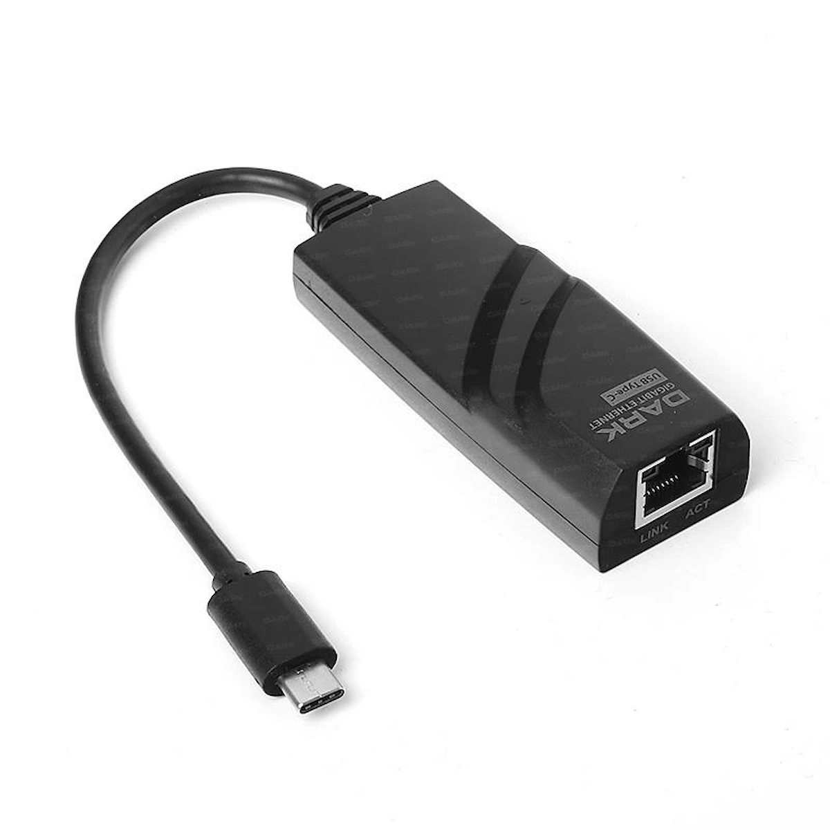 ONTECH - Dark Dk-ac-u31xglan Usb 3.1 Type-c 10/100/1000 Gıgabıt Lan Ethernet Ağ Dönüştürücü